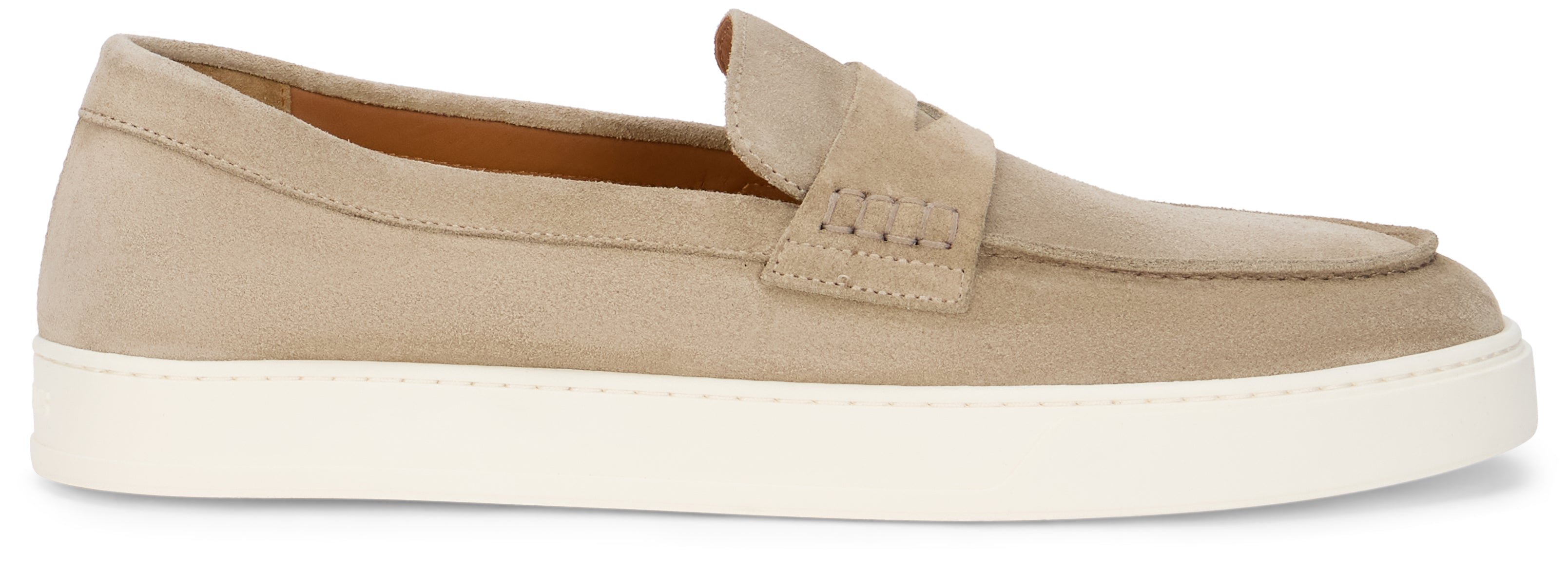 Doucal's Mocassini slip-on in suede