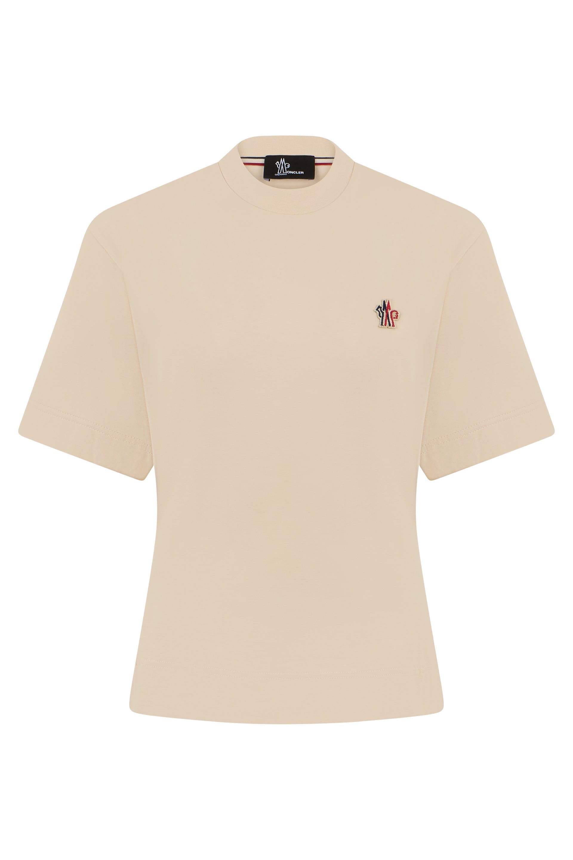 Moncler Grenoble Maglietta in cotone a maniche corte