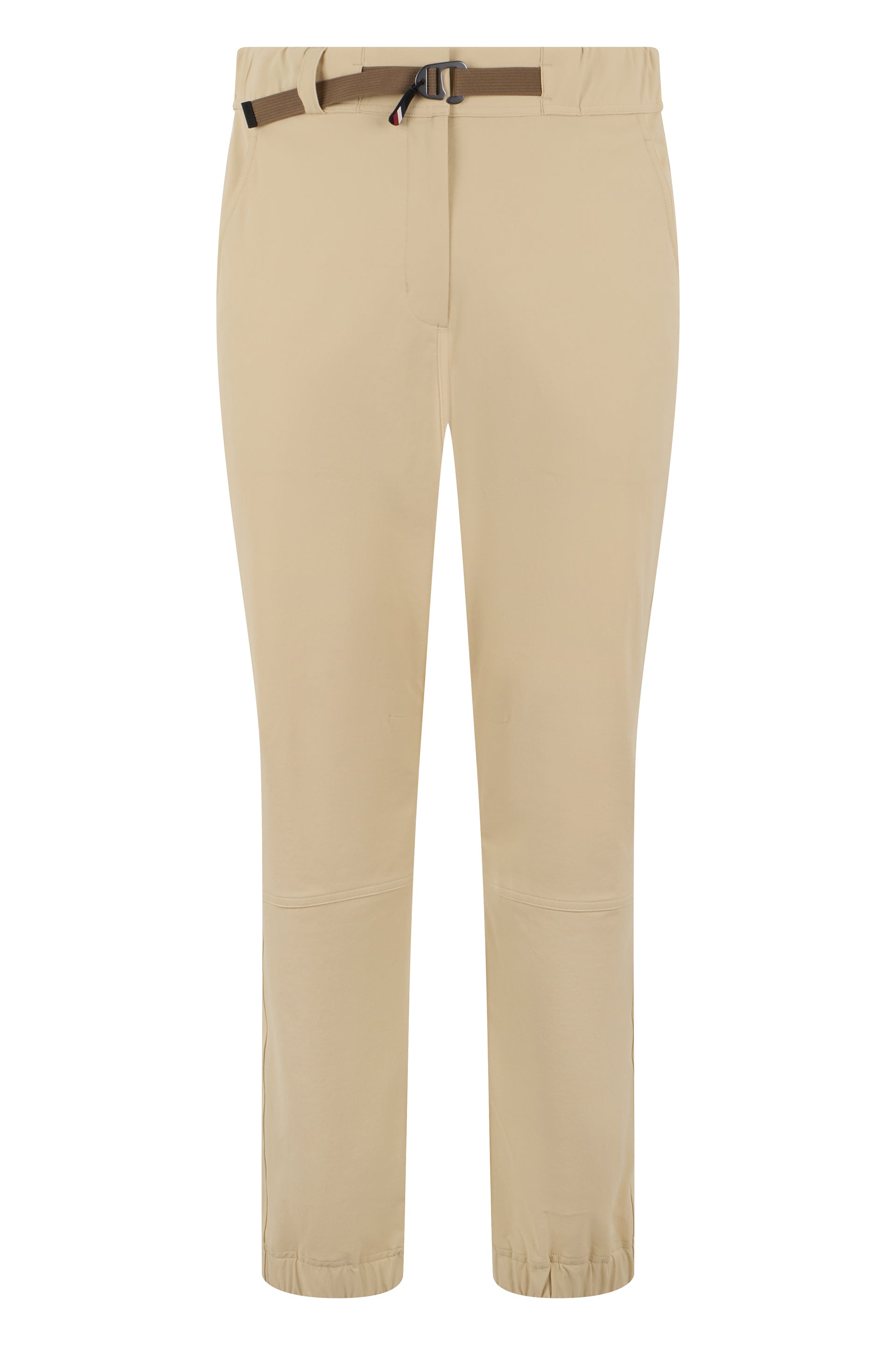 Moncler Grenoble Pantaloni dritti con cintura in contrasto