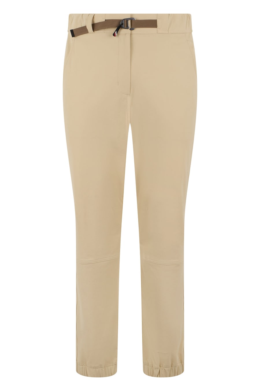 Moncler Grenoble Pantaloni dritti con cintura in contrasto