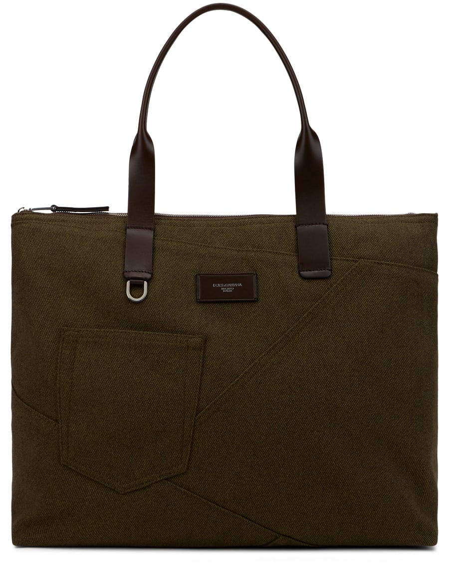 Dolce & Gabbana Borsa shopper Adamo con patchwork
