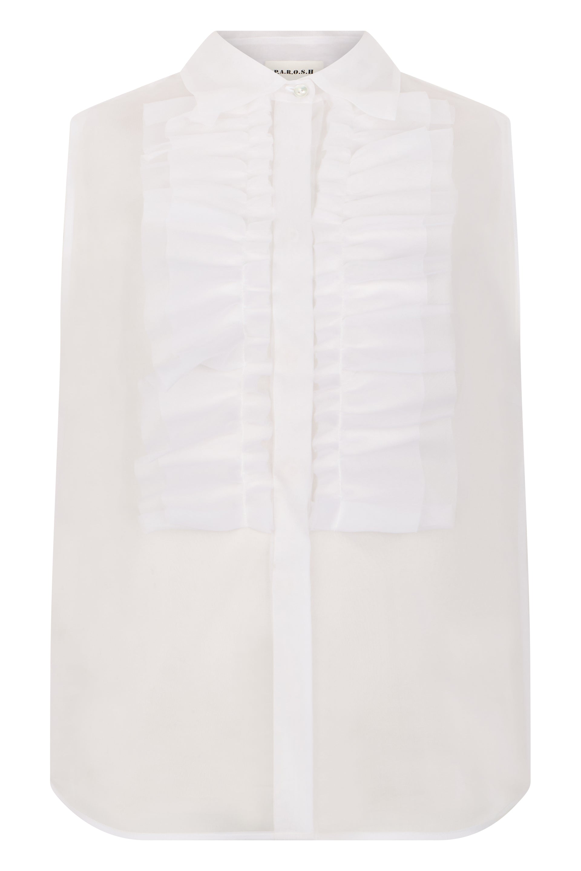 P.A.R.O.S.H. Camicia senza maniche in seta