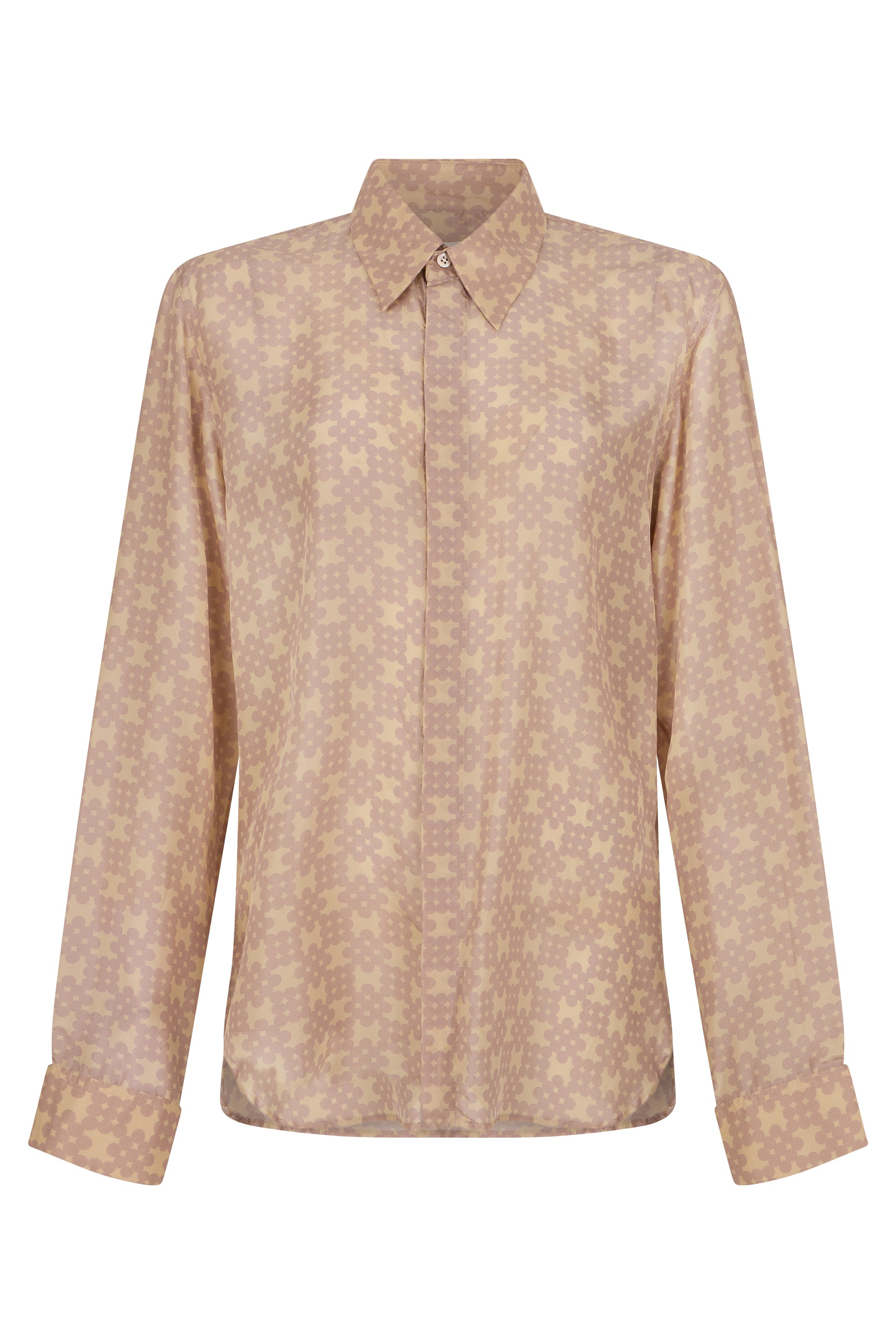 Dries Van Noten Camicia in seta con stampa