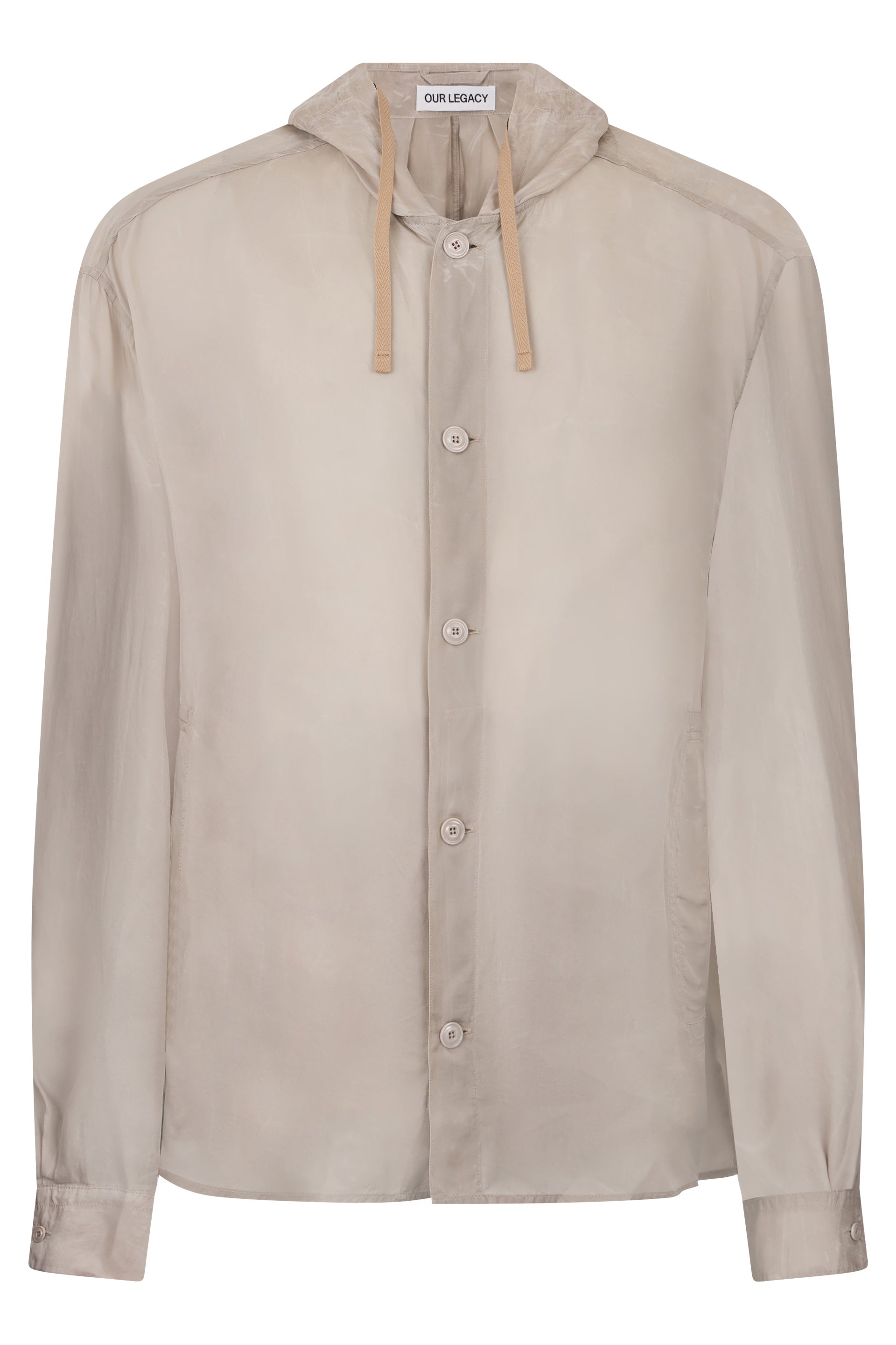 Our Legacy Camicia Ghost Gray Wax