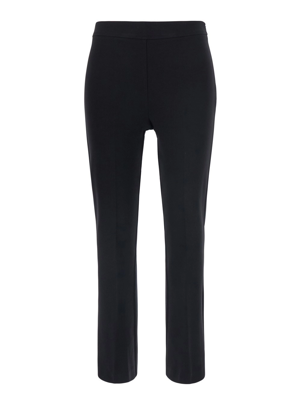 Jucca Pantaloni con design aderente e cuciture tono su tono in tessuto Neri donna