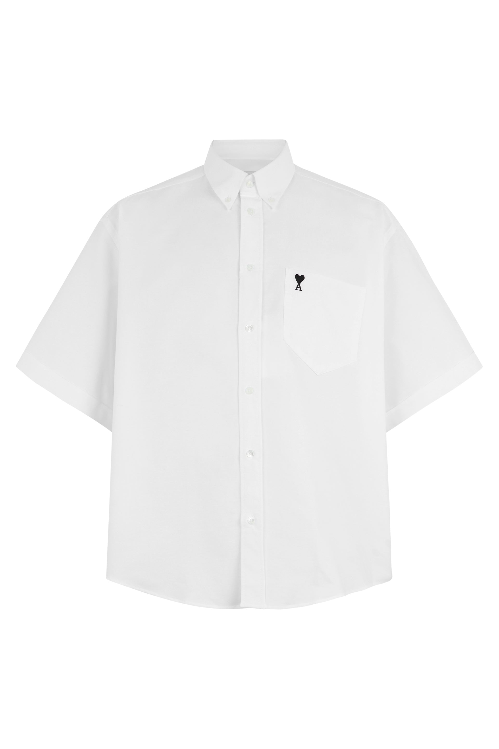 AMI Paris Camicia in cotone a maniche corte