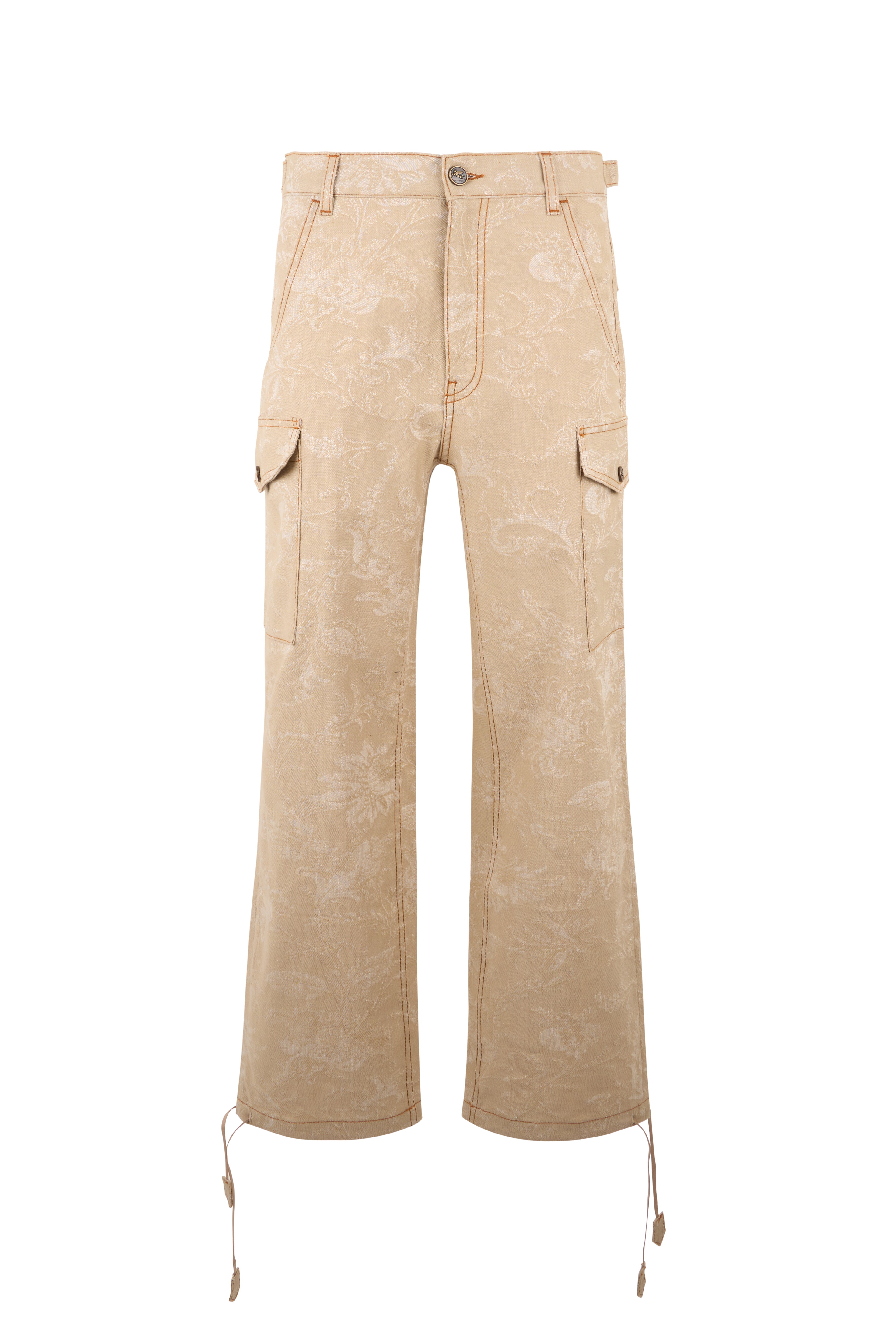 Etro Pantaloni cargo in cotone con stampa