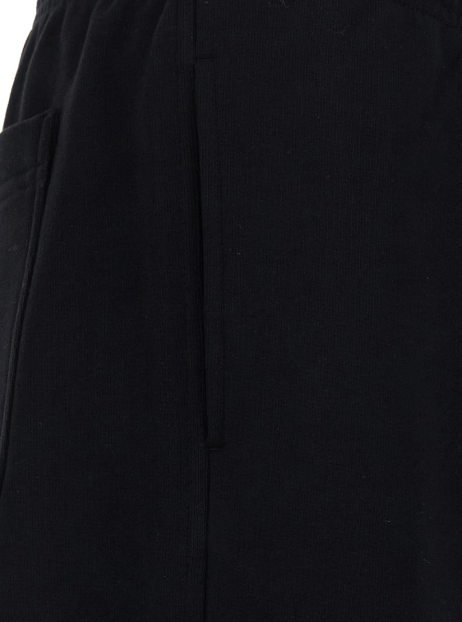 Burberry Pantaloni 'Jodie' con vita con coulisse e patch Check sul retro in cotone neri donna, view 3