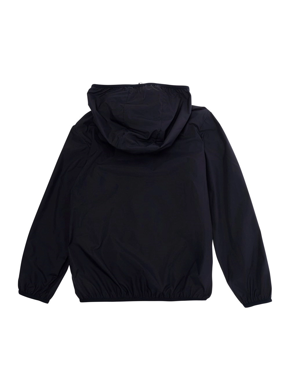 Moncler kids Giubbotto 'MOHO JACKET' Blu con Chiusura Frontale e Tasche in Poliestere Bambino, view 2