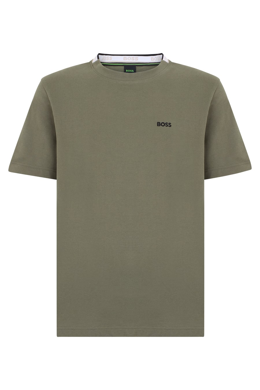 Boss T-shirt in cotone piqué