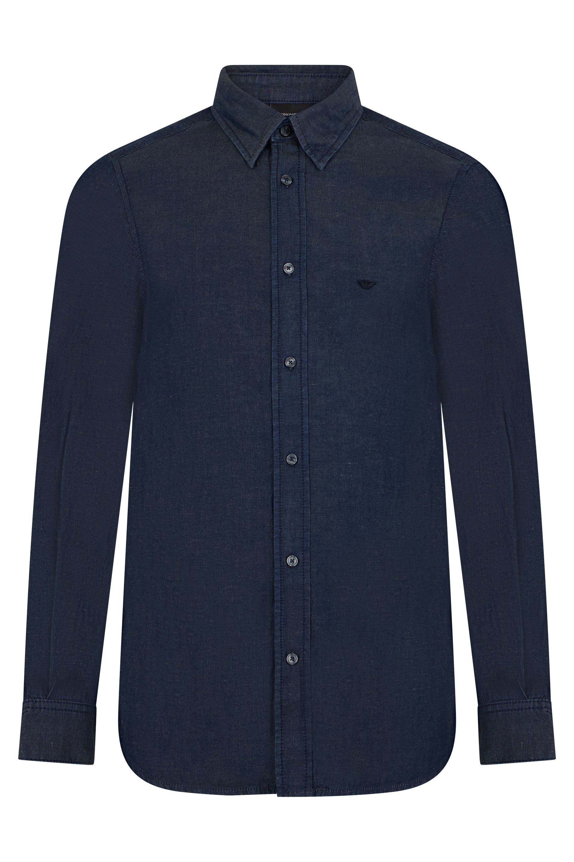 Emporio Armani Camicia in denim a maniche lunghe