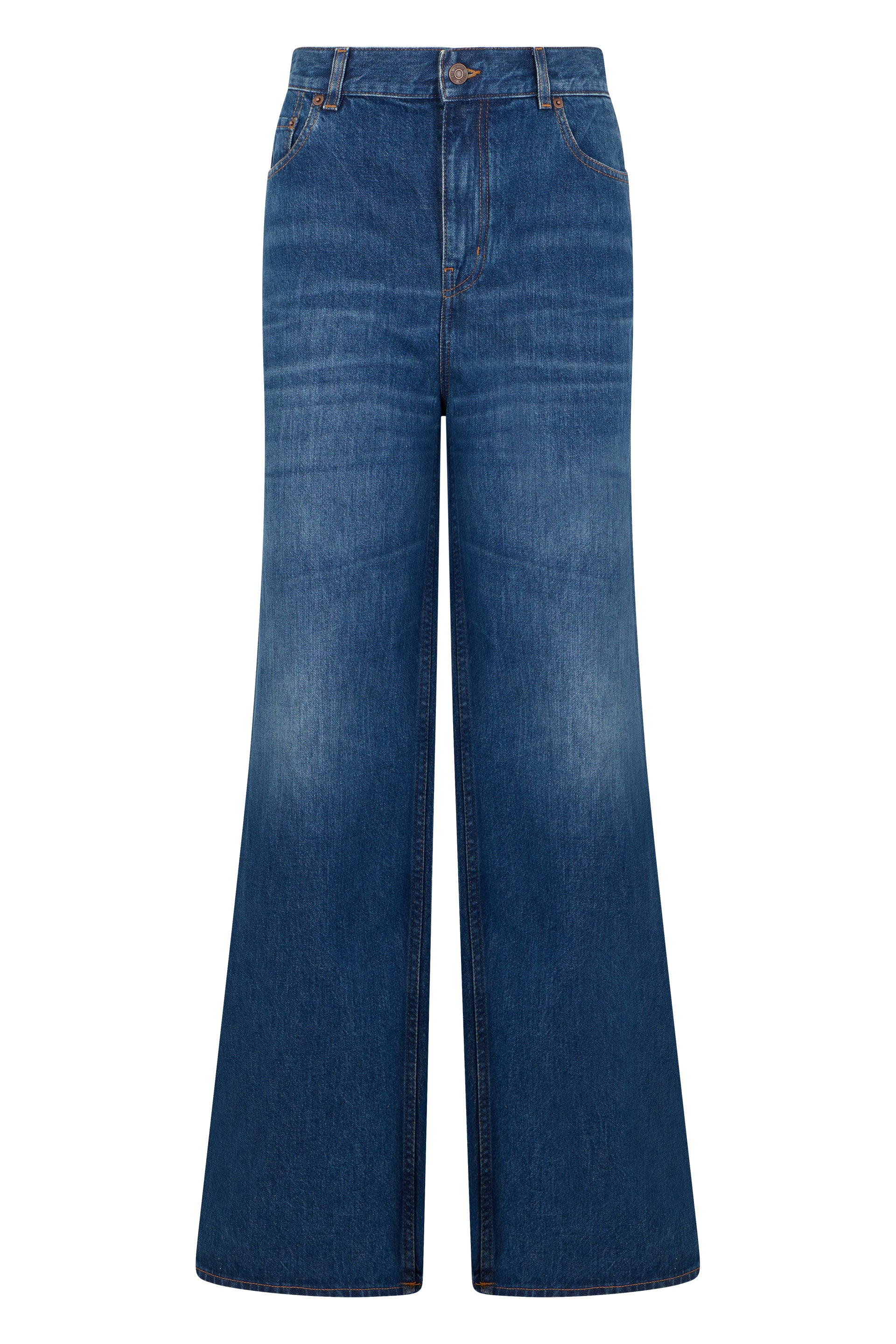 Chloé Jeans a campana in cotone