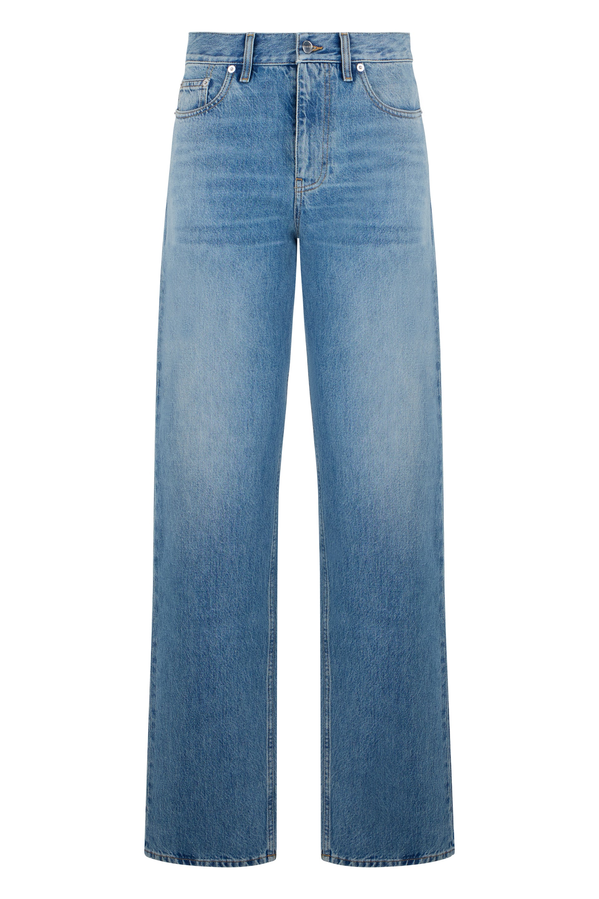 Gucci Jeans dritti in cotone
