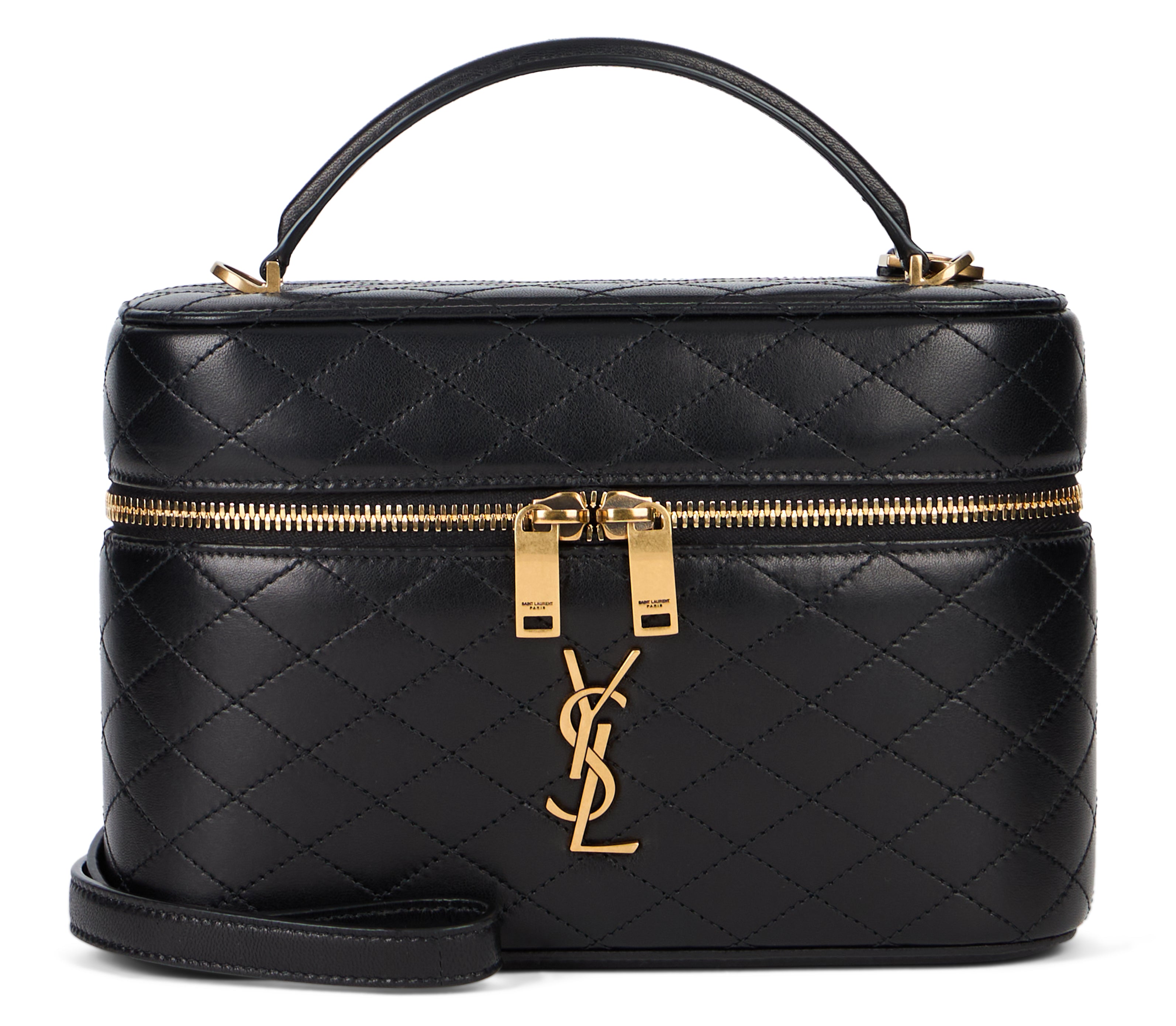 Saint Laurent Borsa a tracolla Gaby Vanity grande in pelle