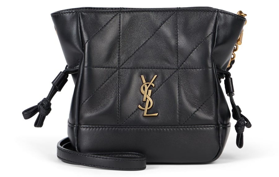 Saint Laurent Borsa a secchiello Jamie mini in pelle