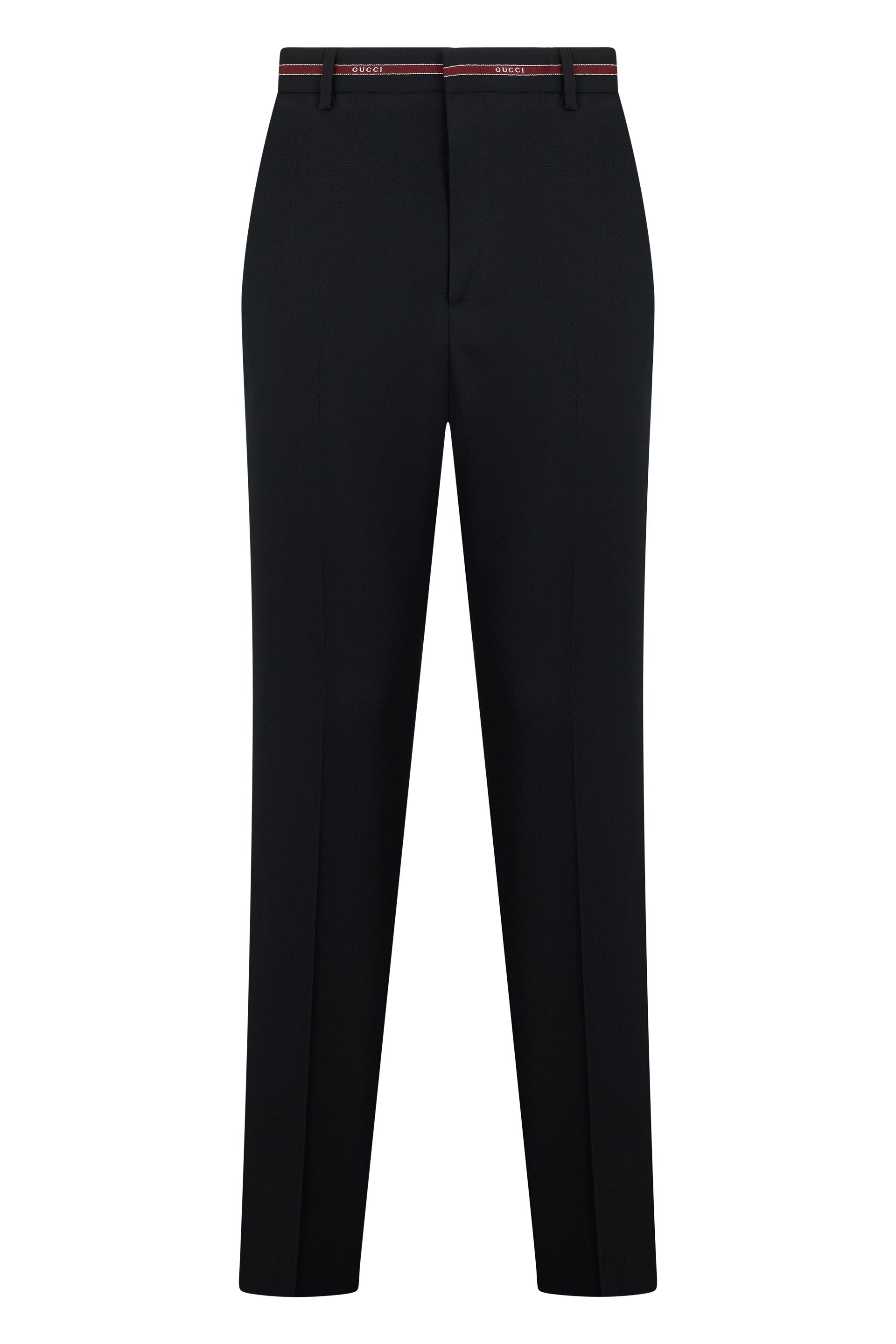 Gucci Pantaloni in lana a vita alta