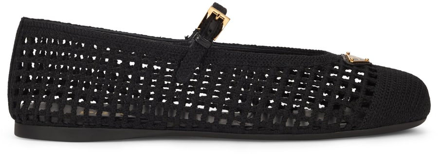 Prada Ballerine crochet in cotone