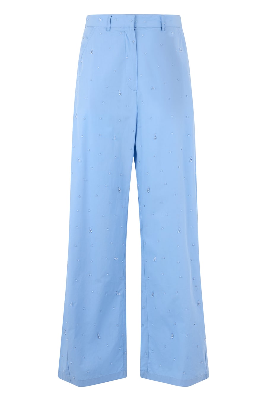 Giuseppe Di Morabito Pantaloni dritti con cristalli decorativi