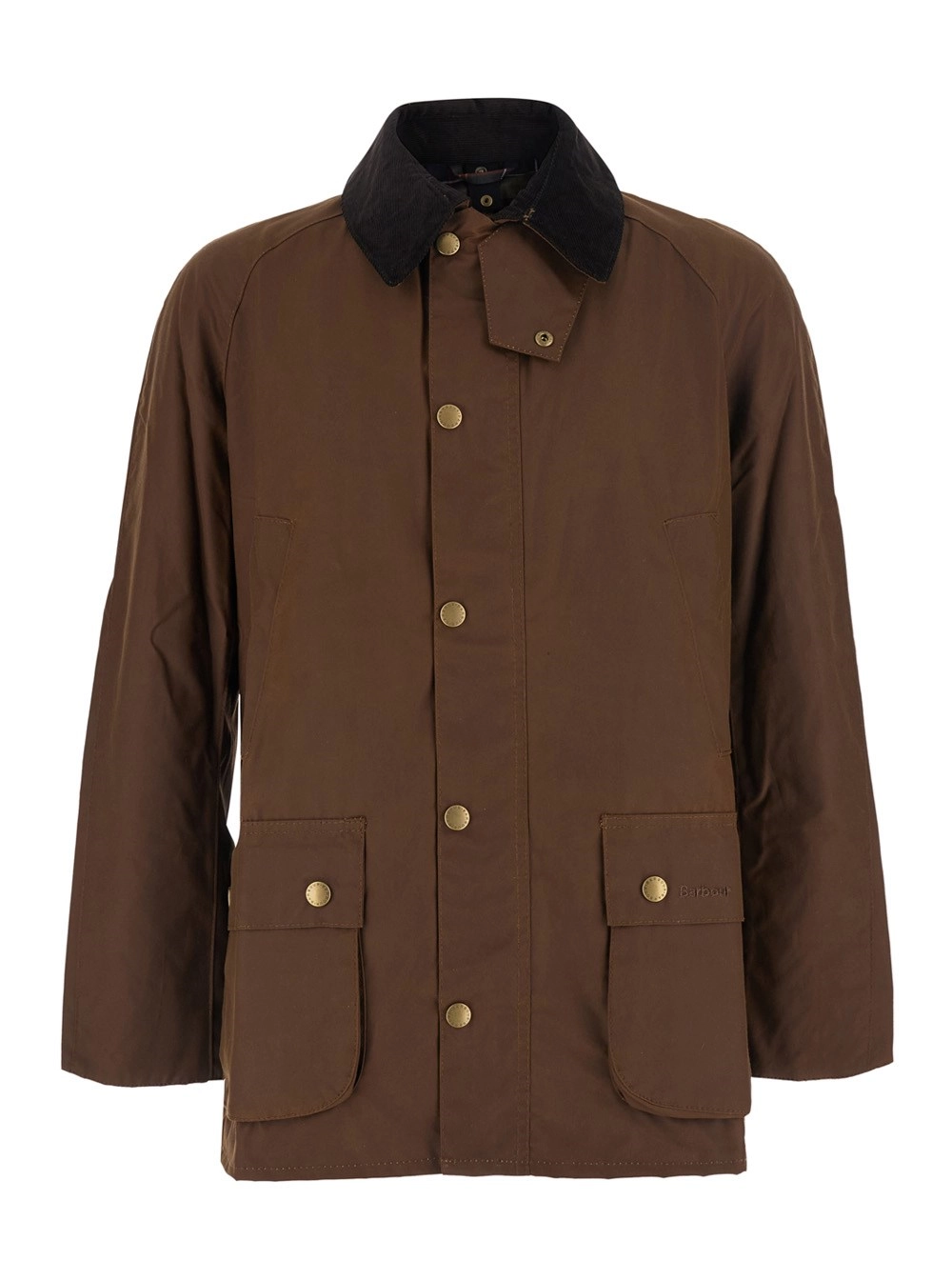 Barbour Giubbotto 'Ashby' con collo classico e tasche laterali in cotone Cerato marrone uomo