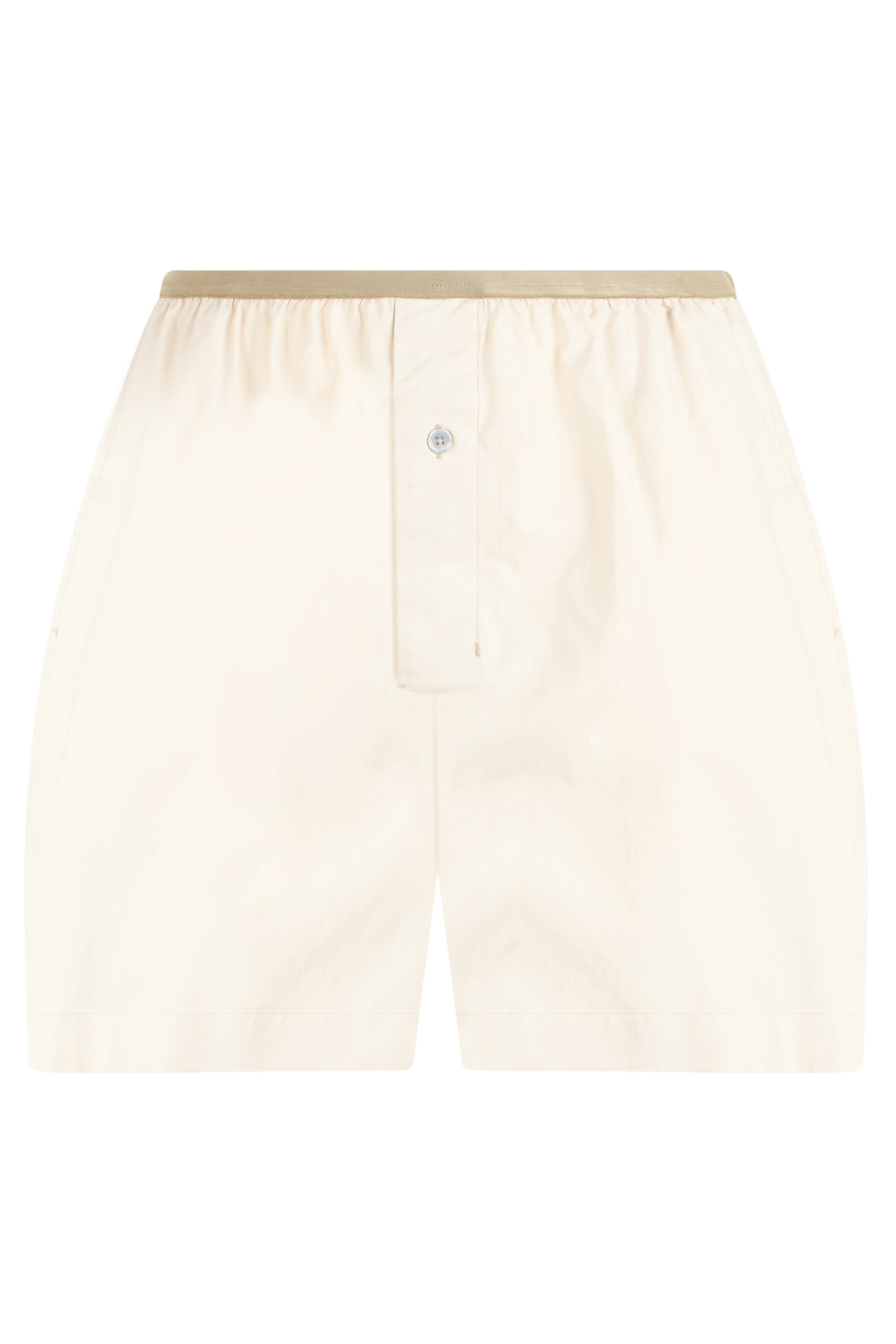 Lemaire Pantaloni corti in tessuto di cotone misto seta