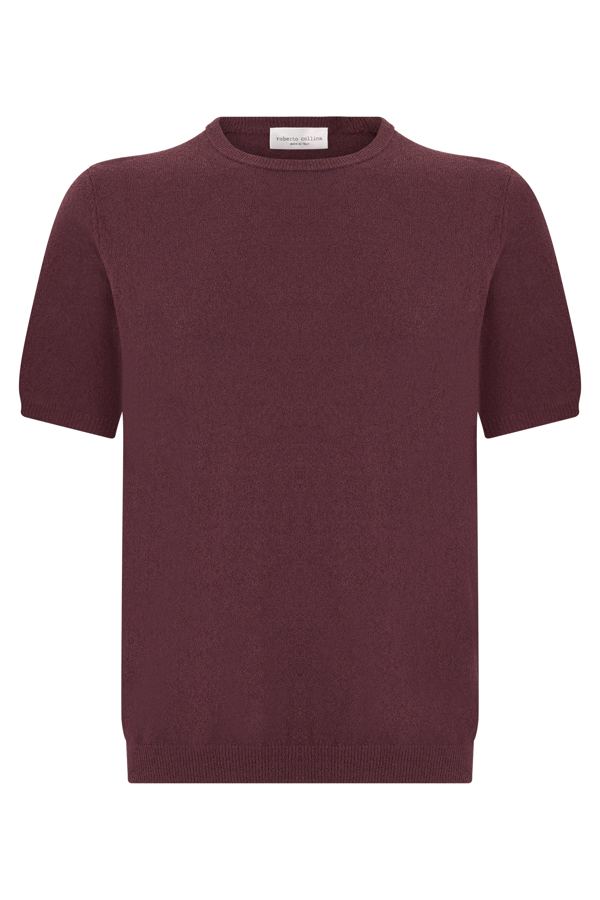 Roberto Collina T-shirt in maglia effetto spugna