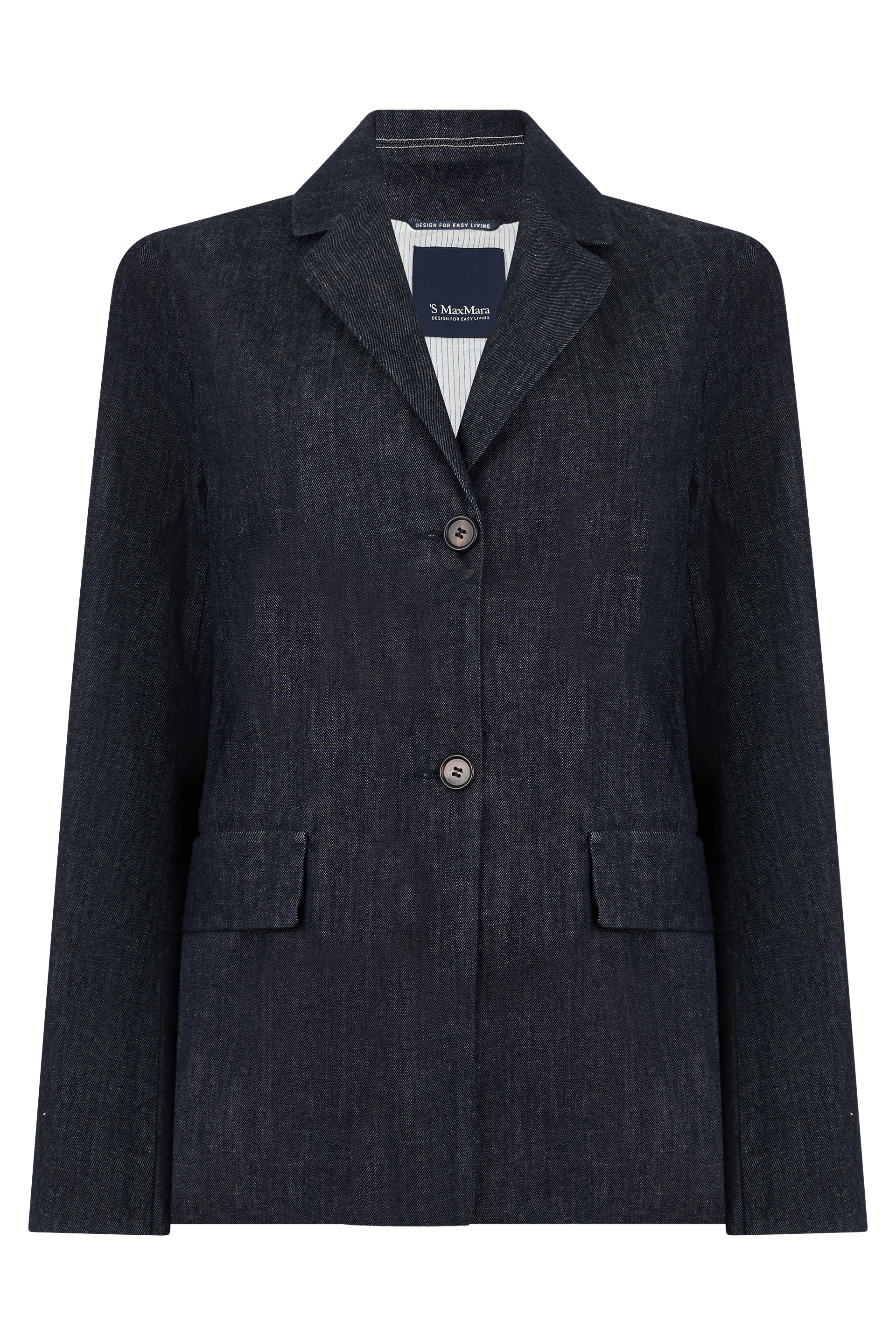 'S Max Mara Blazer in denim di cotone