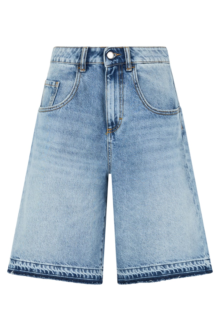 Icon Denim Bermuda in denim