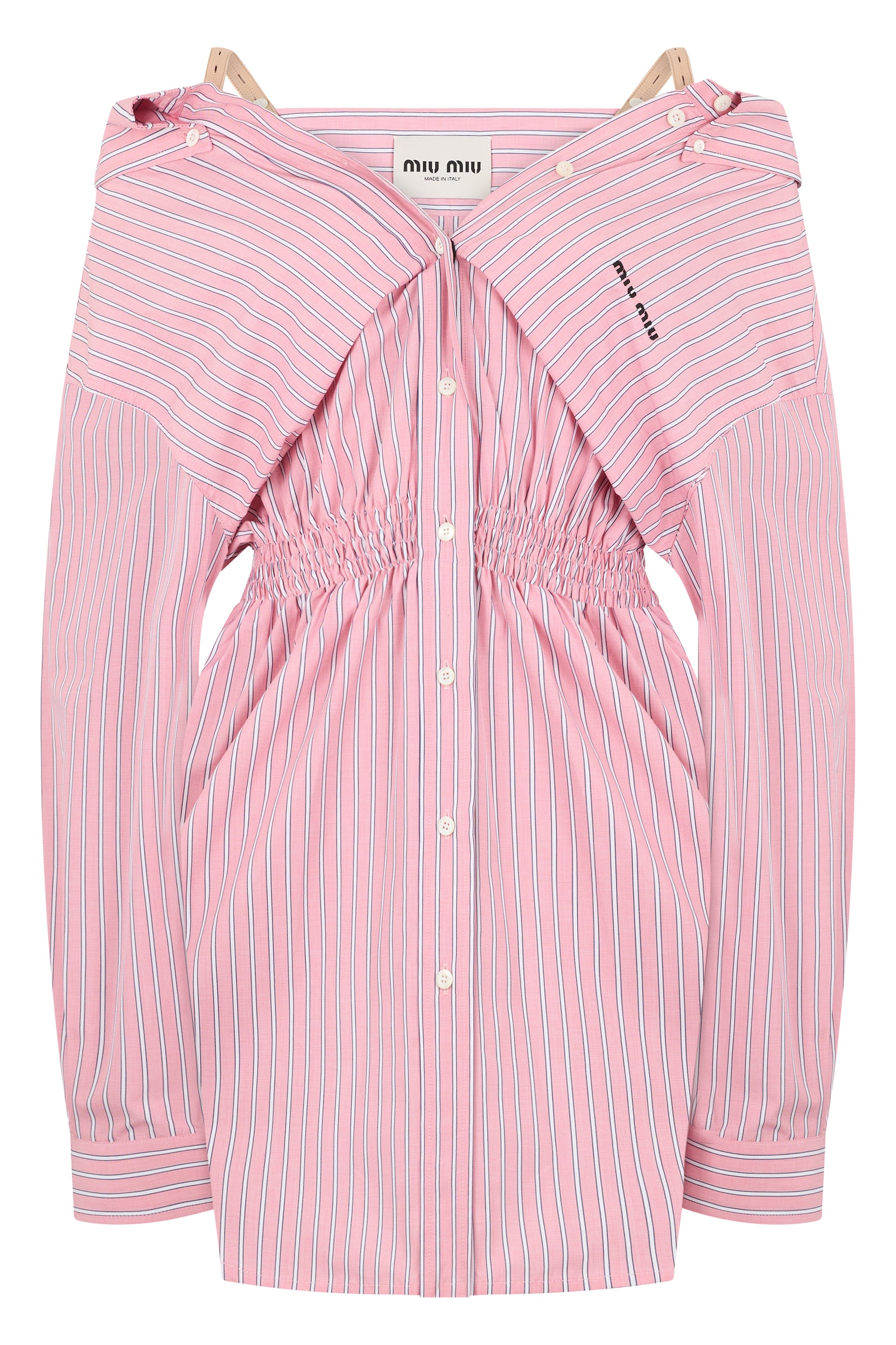 Miu Miu Poplin Mini Dress