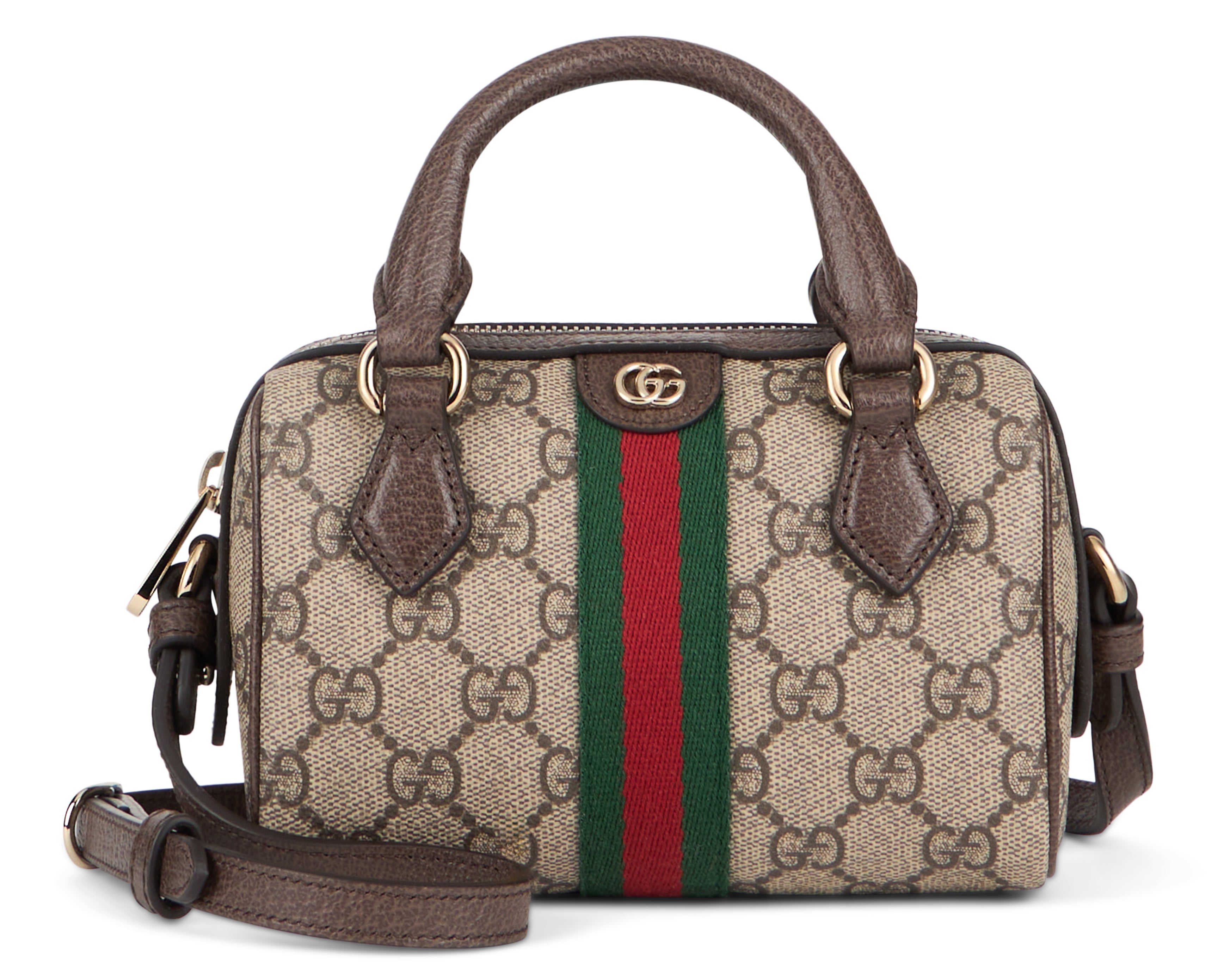 Gucci Borsa a mano Ophidia mini in tela stampata