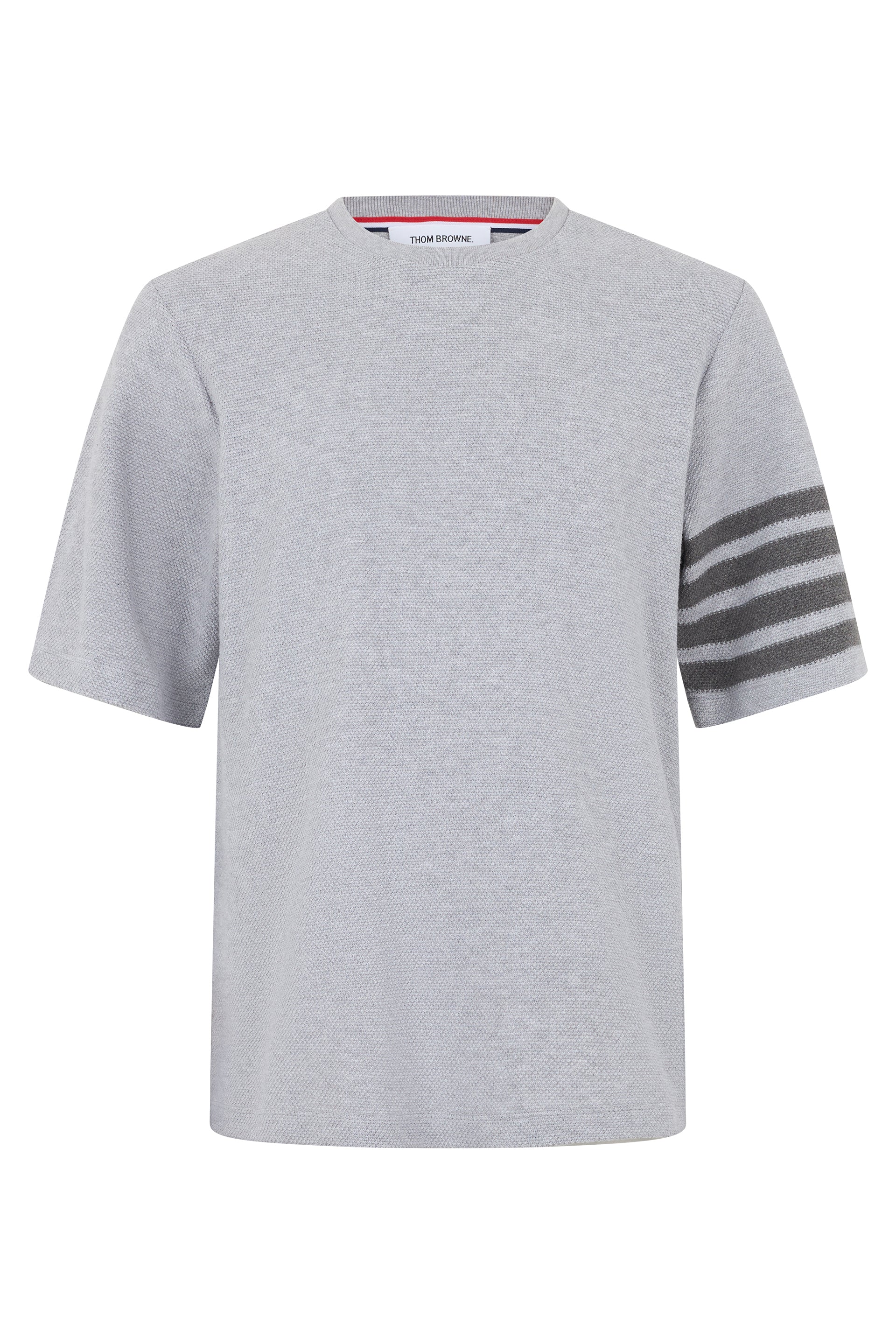 Thom Browne T-shirt con dettaglio a 4 righe
