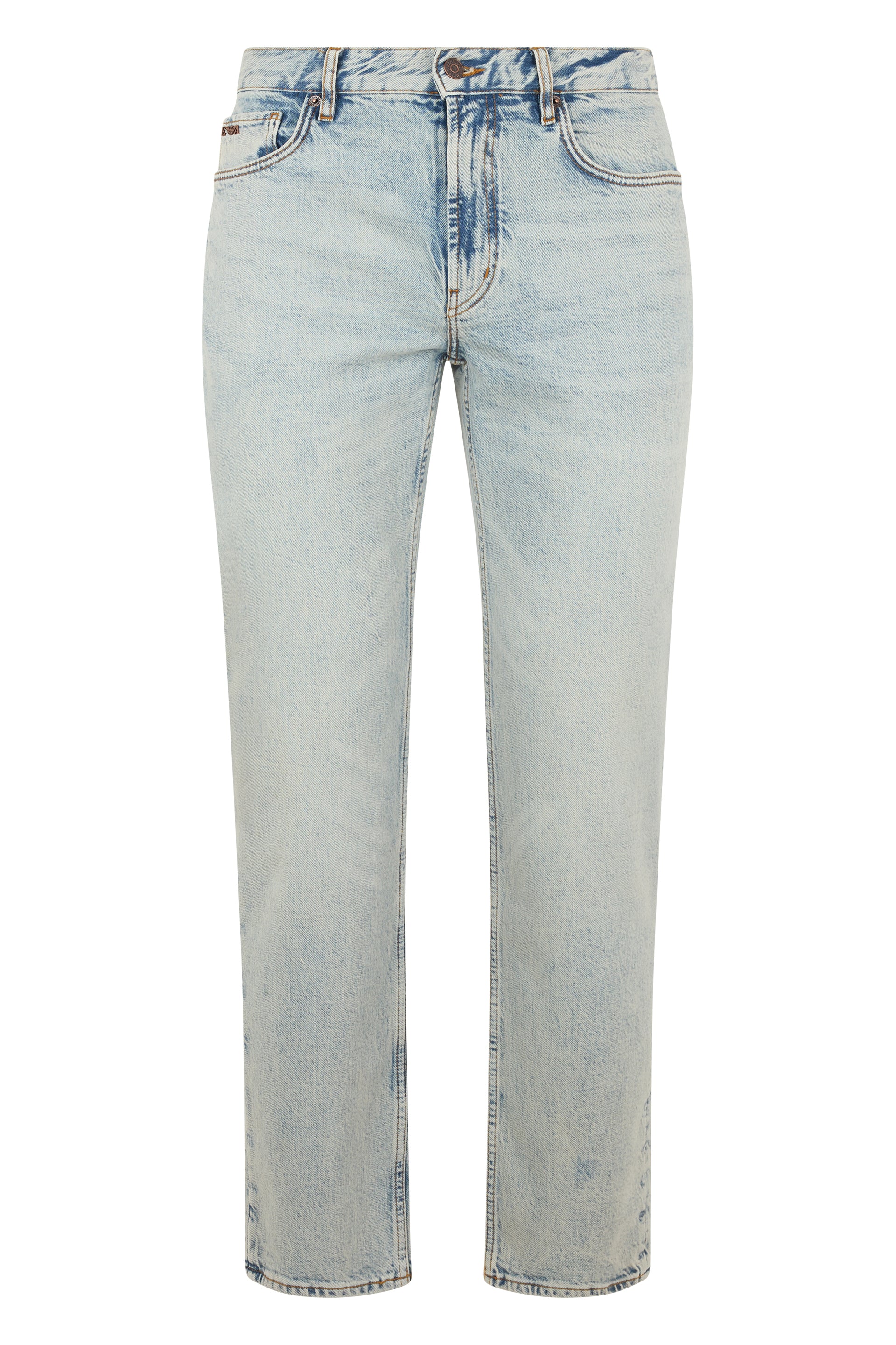 Emporio Armani Jeans a cinque tasche in denim di cotone