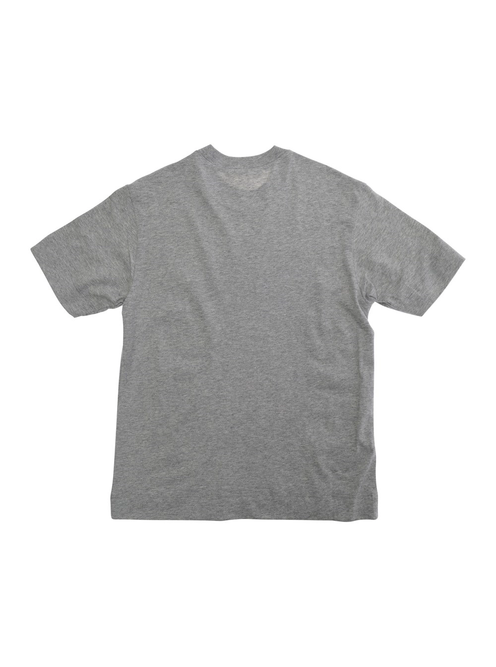 Marni kids T-shirt girocollo con maxi stampa sul fronte in cotone grigia bambino, view 2