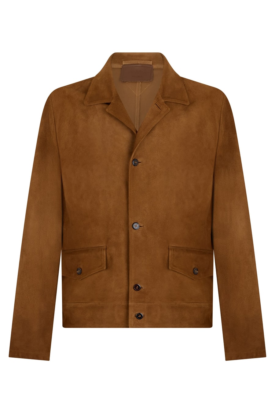 Prada Giacca corta in pelle scamosciata