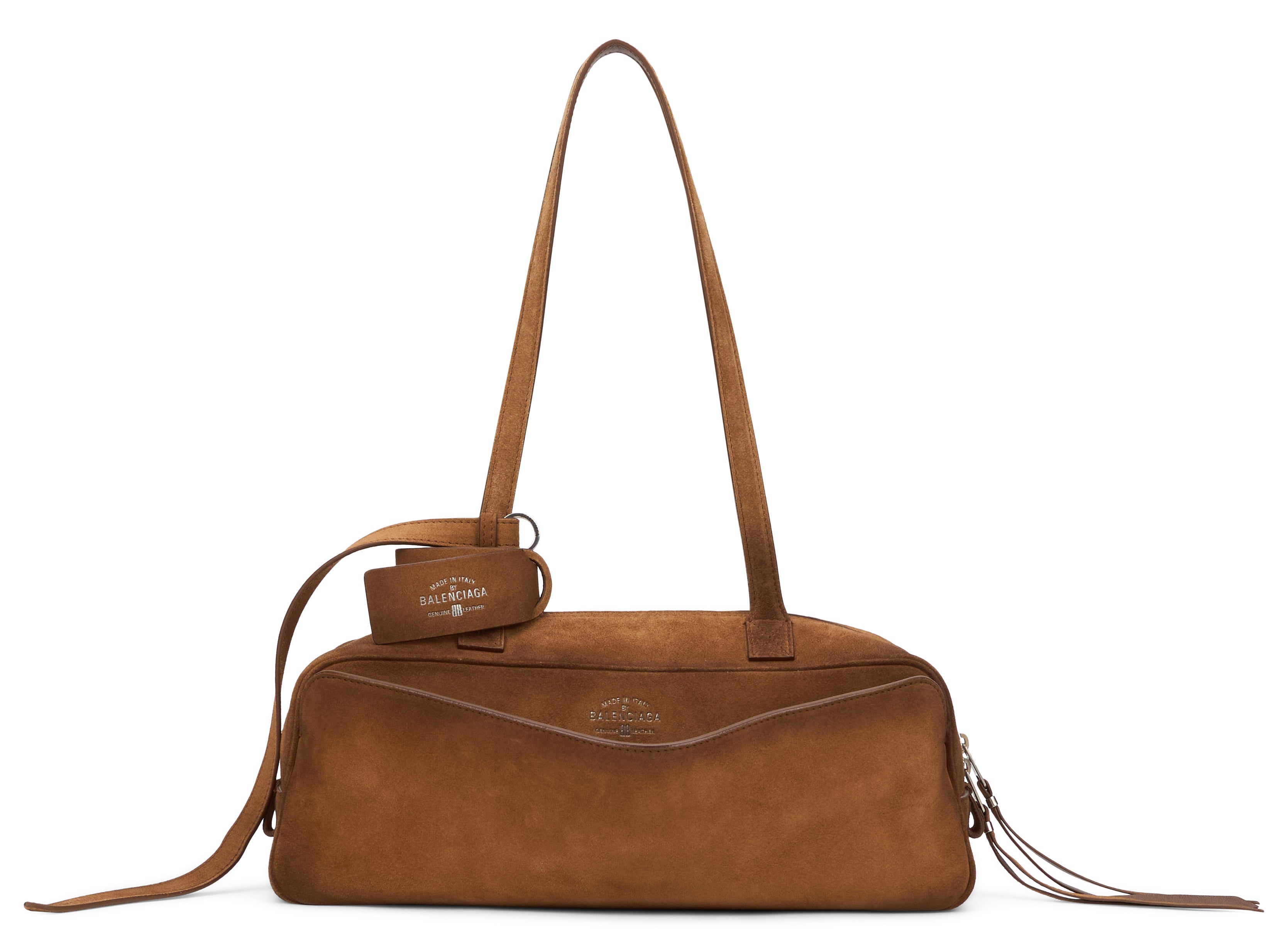 Balenciaga Borsa Carrie Small in camoscio