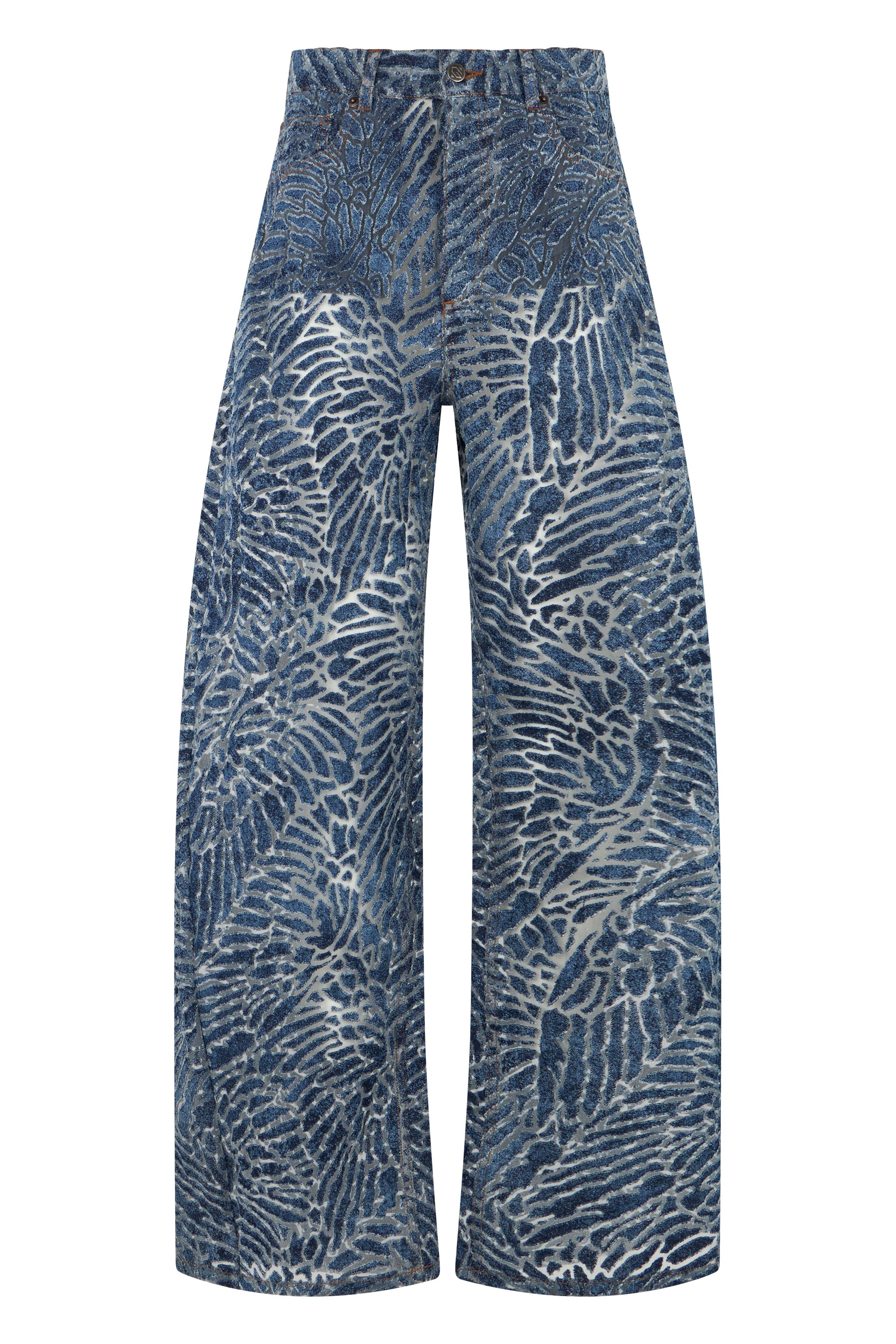 Giuseppe Di Morabito Pantaloni ampi in misto cotone