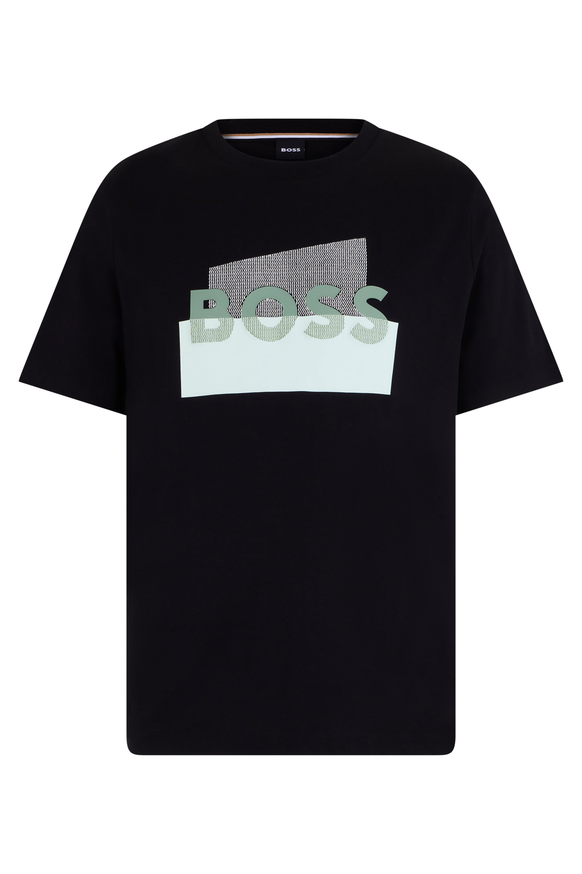 Boss T-shirt in cotone con stampa