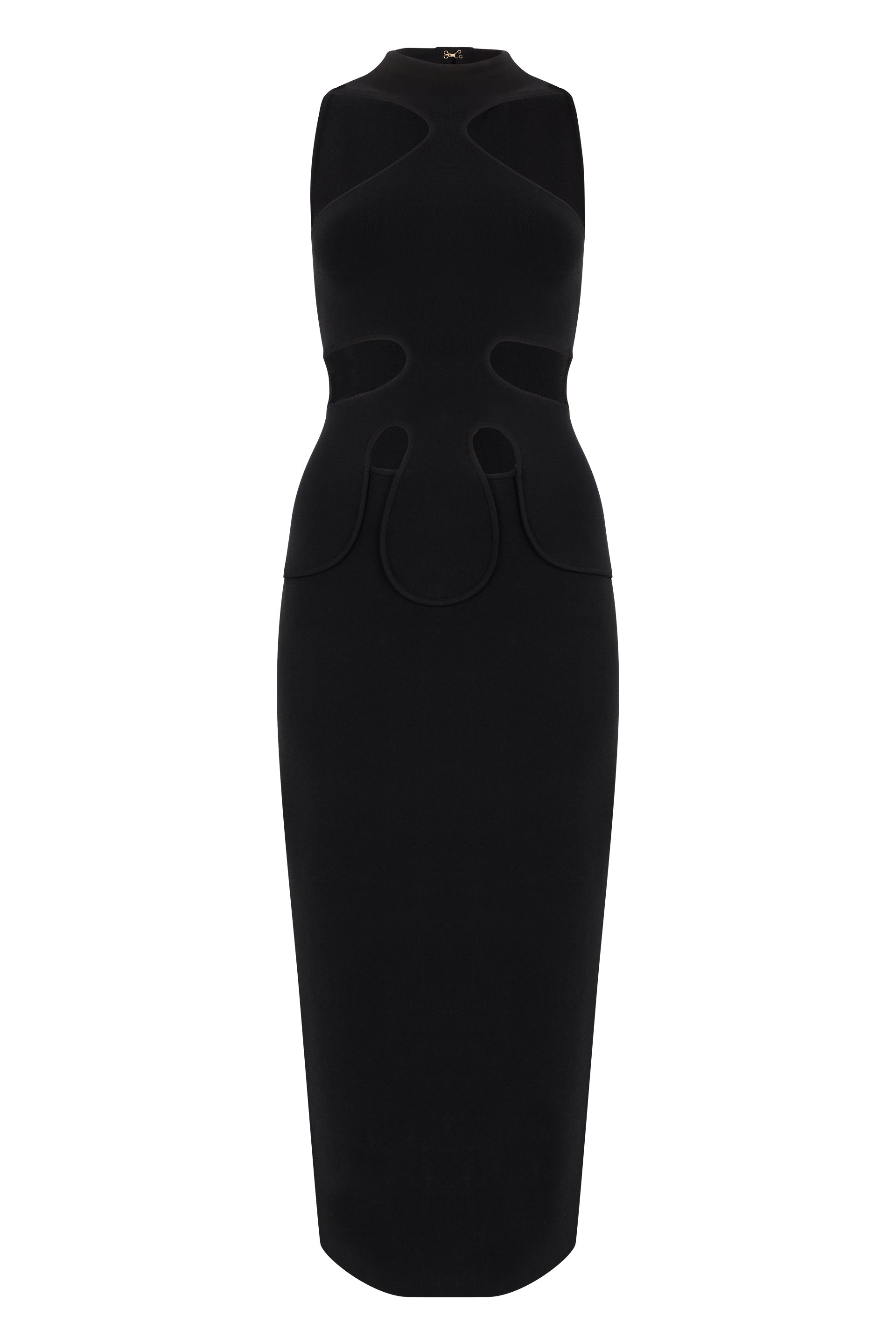 Cult Gaia Abito midi con dettagli cut-out