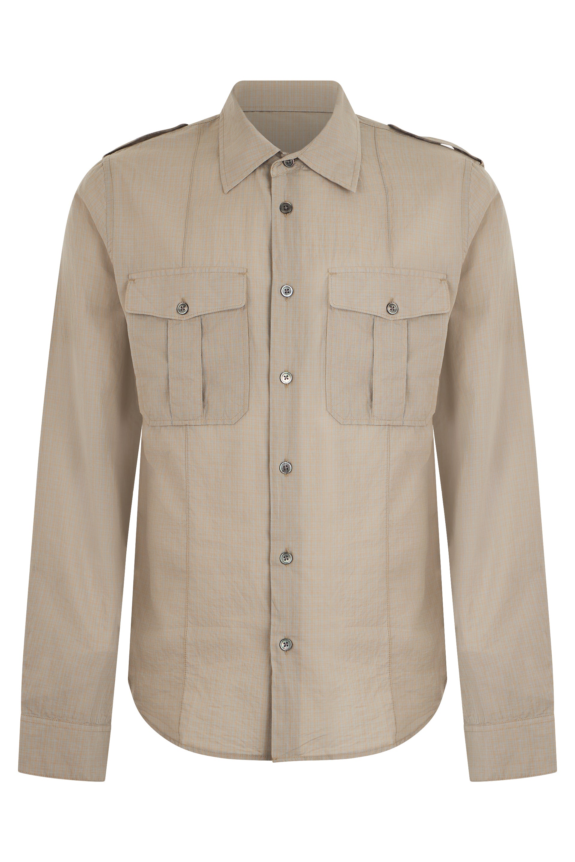 Our Legacy Camicia in garza di cotone a quadri
