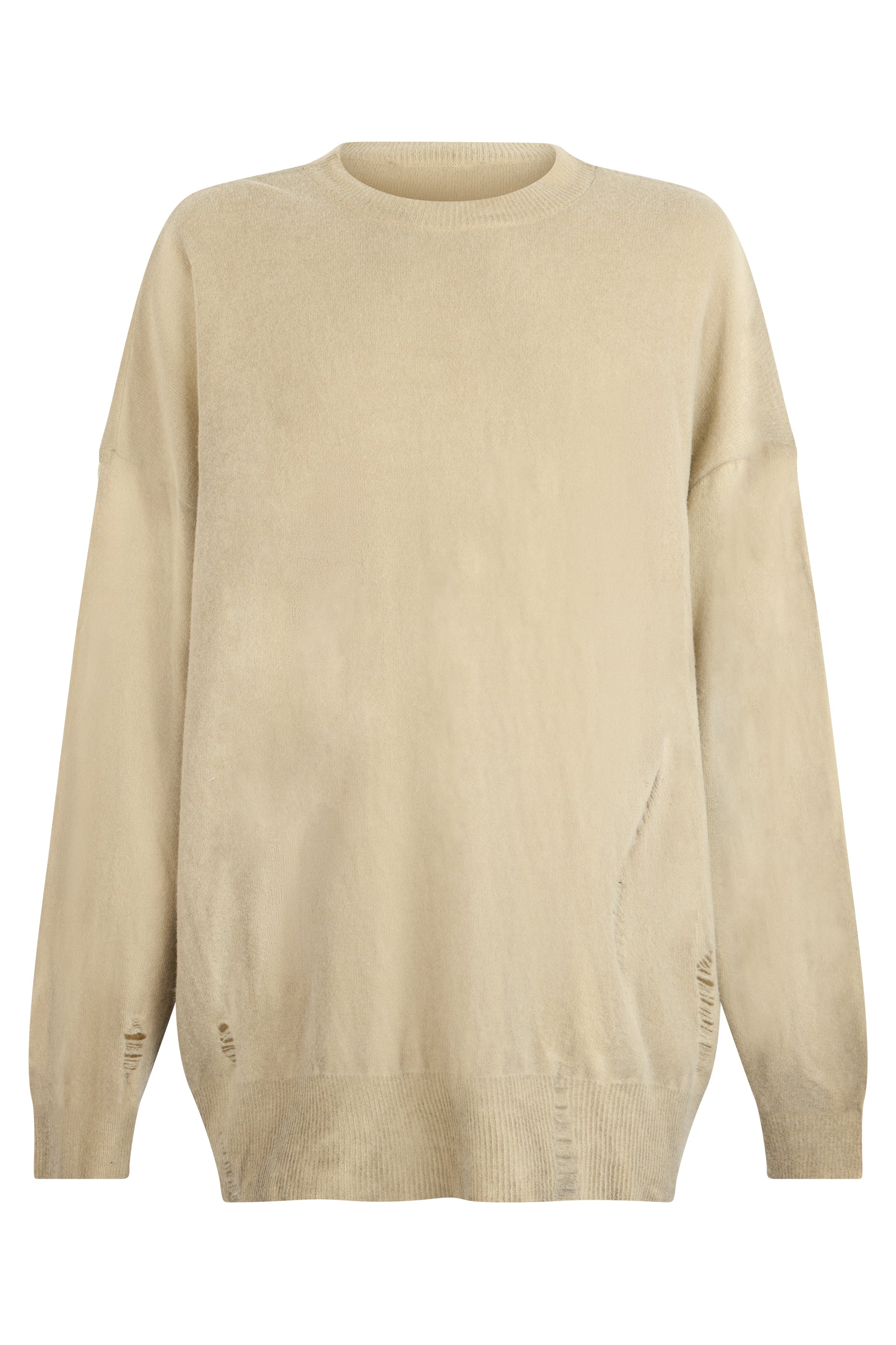 Our Legacy Pullover in lana con effetto destroyed