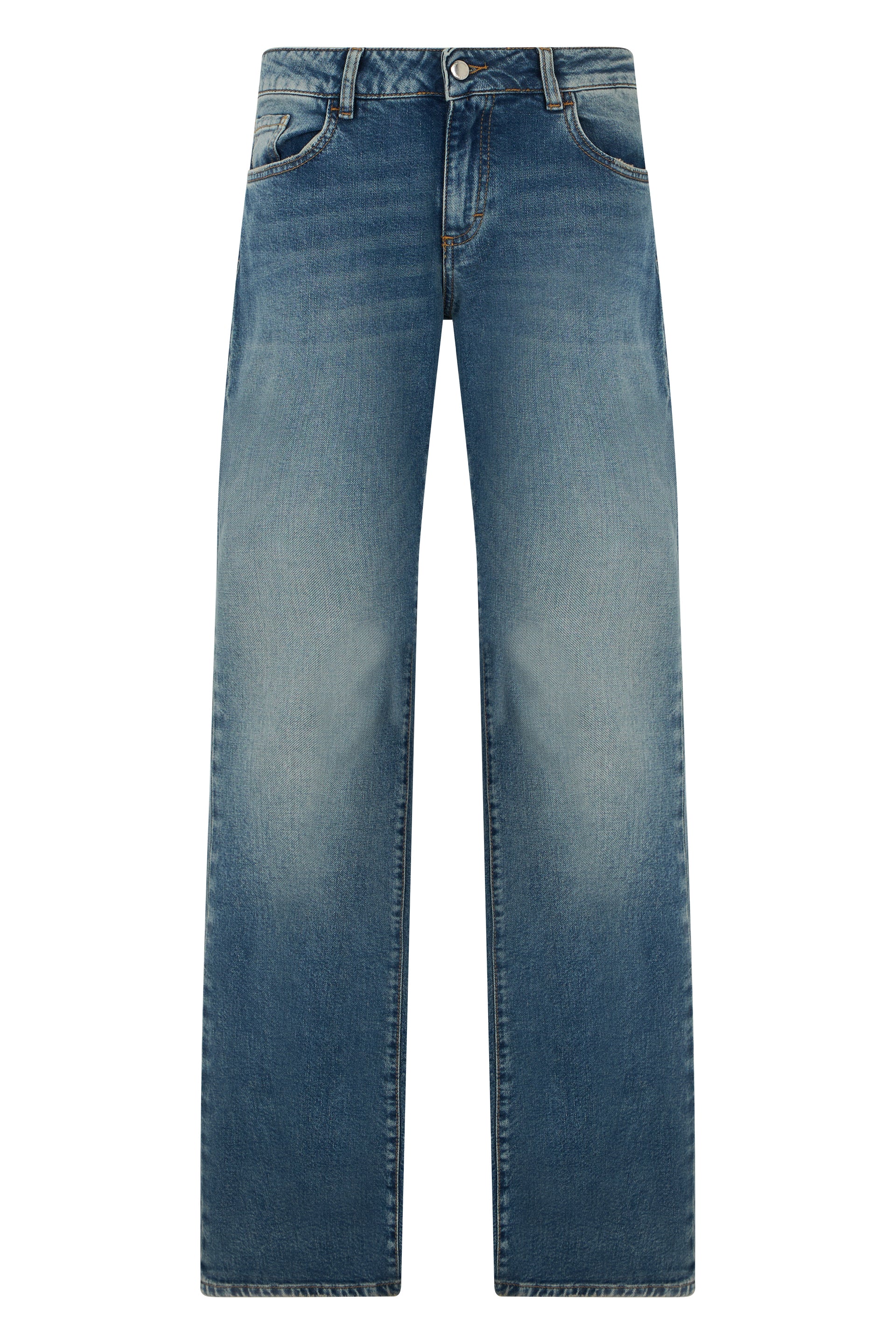 Icon Denim Jeans dritti in cotone