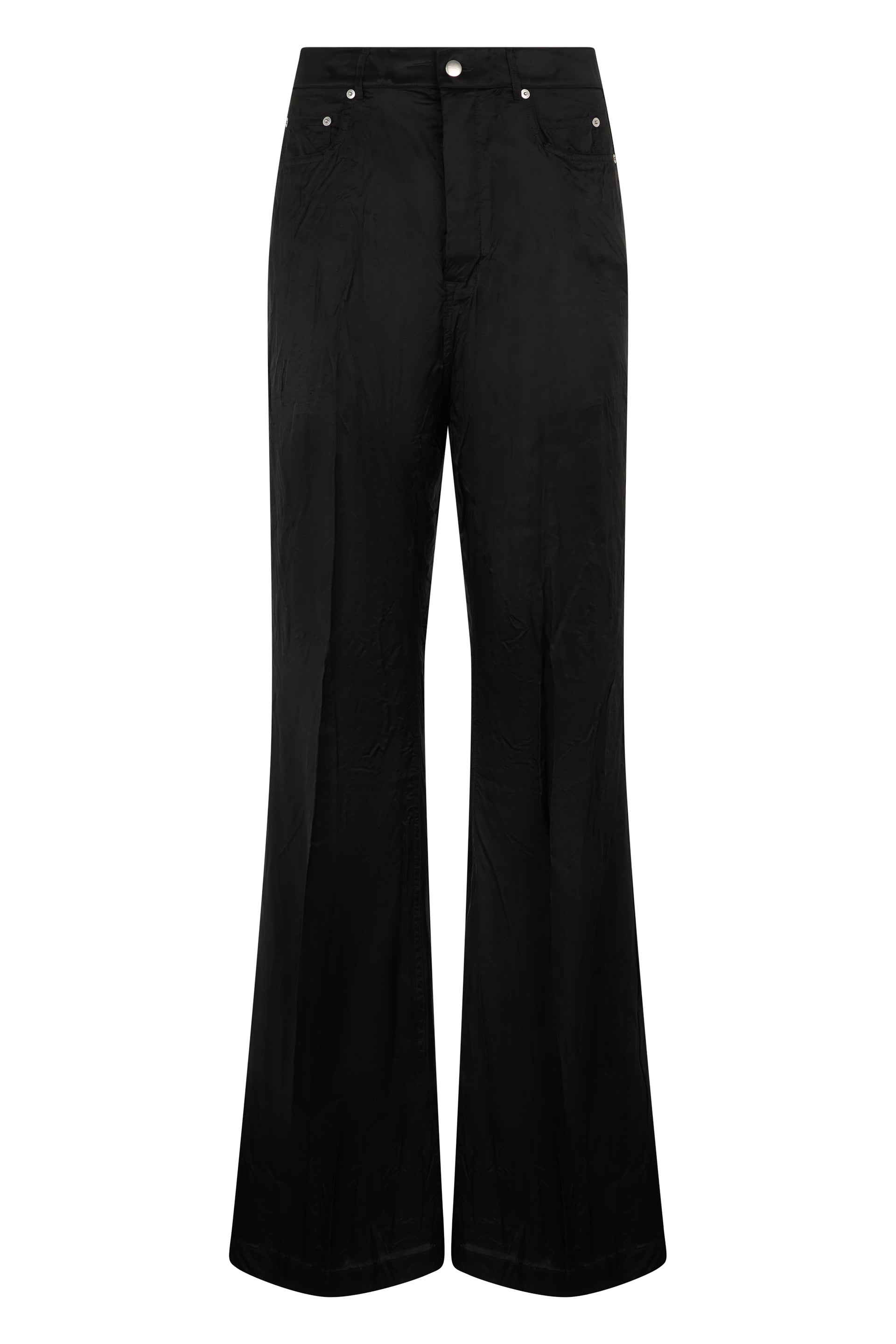 Rick Owens Jeans Bolan bootcut in cupro twil