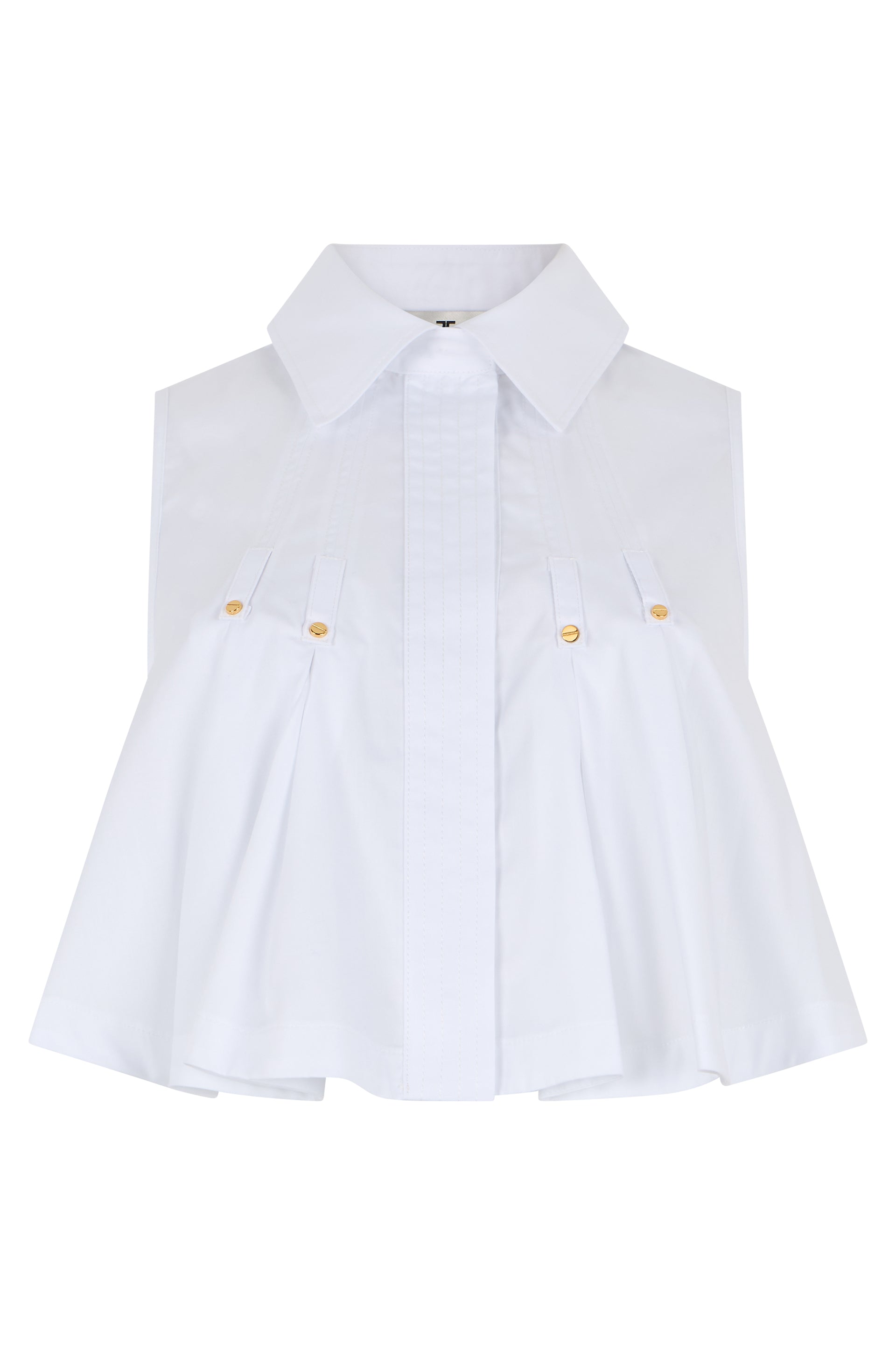 Elisabetta Franchi Camicia in popeline di cotone