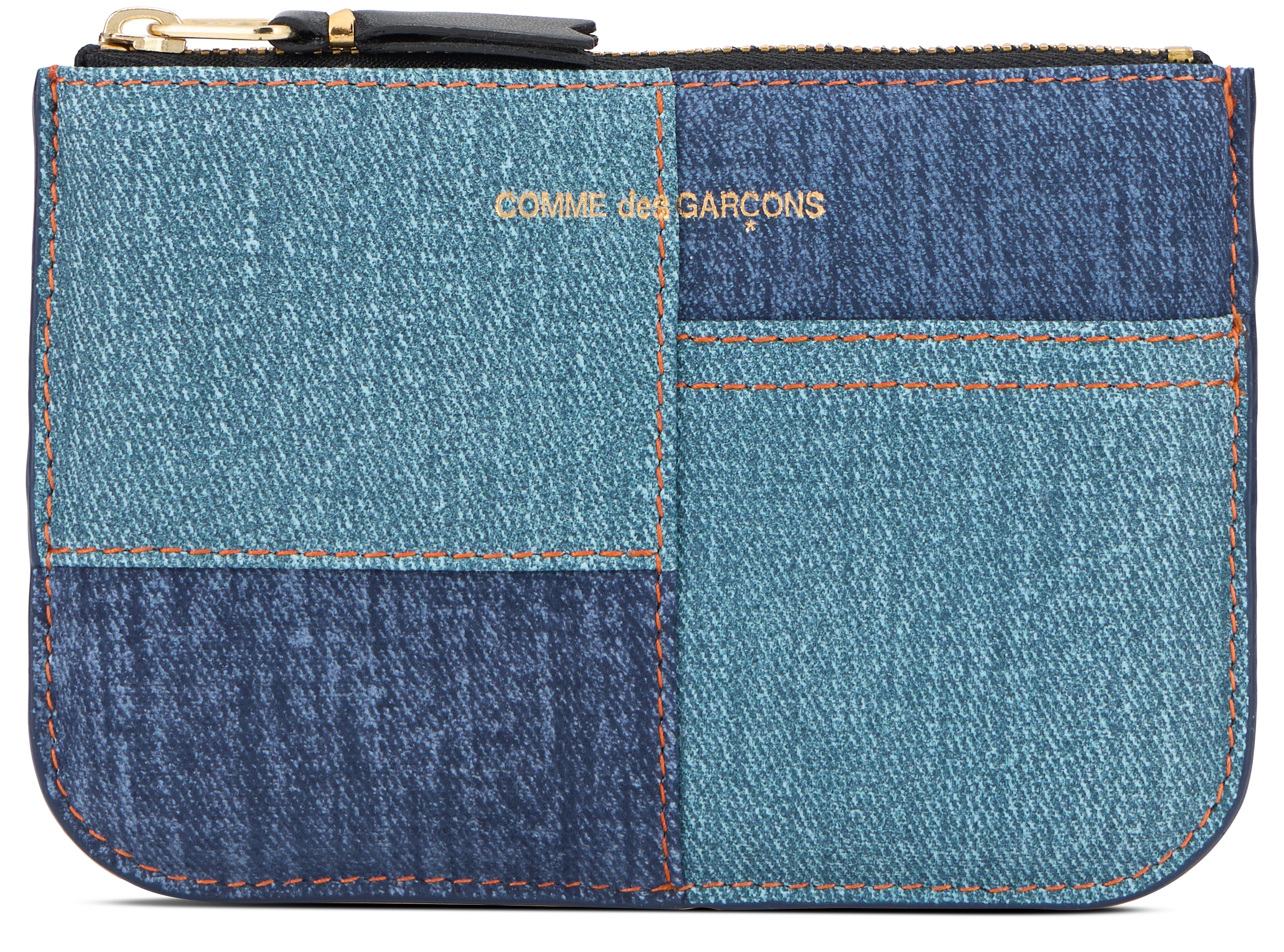 Comme des Garçons WALLET Portafoglio Denim Patchwork