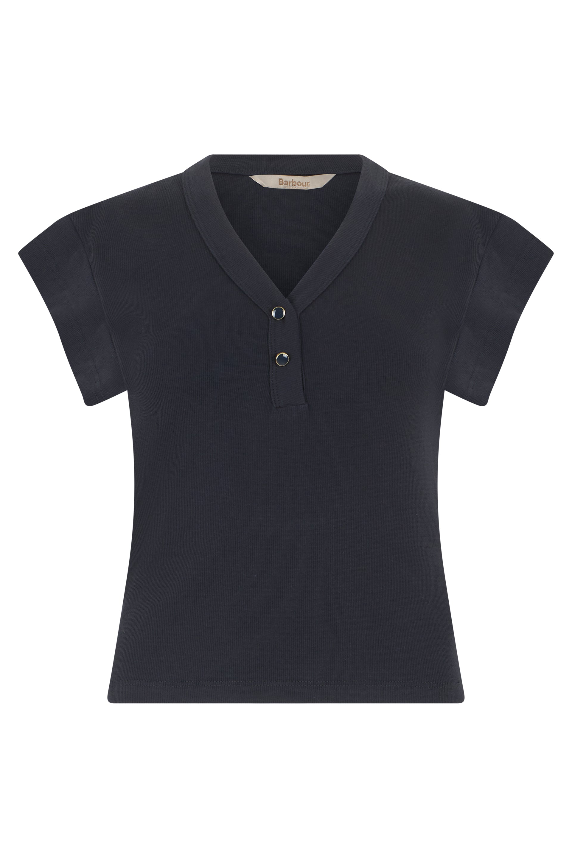 Barbour T-shirt a costine