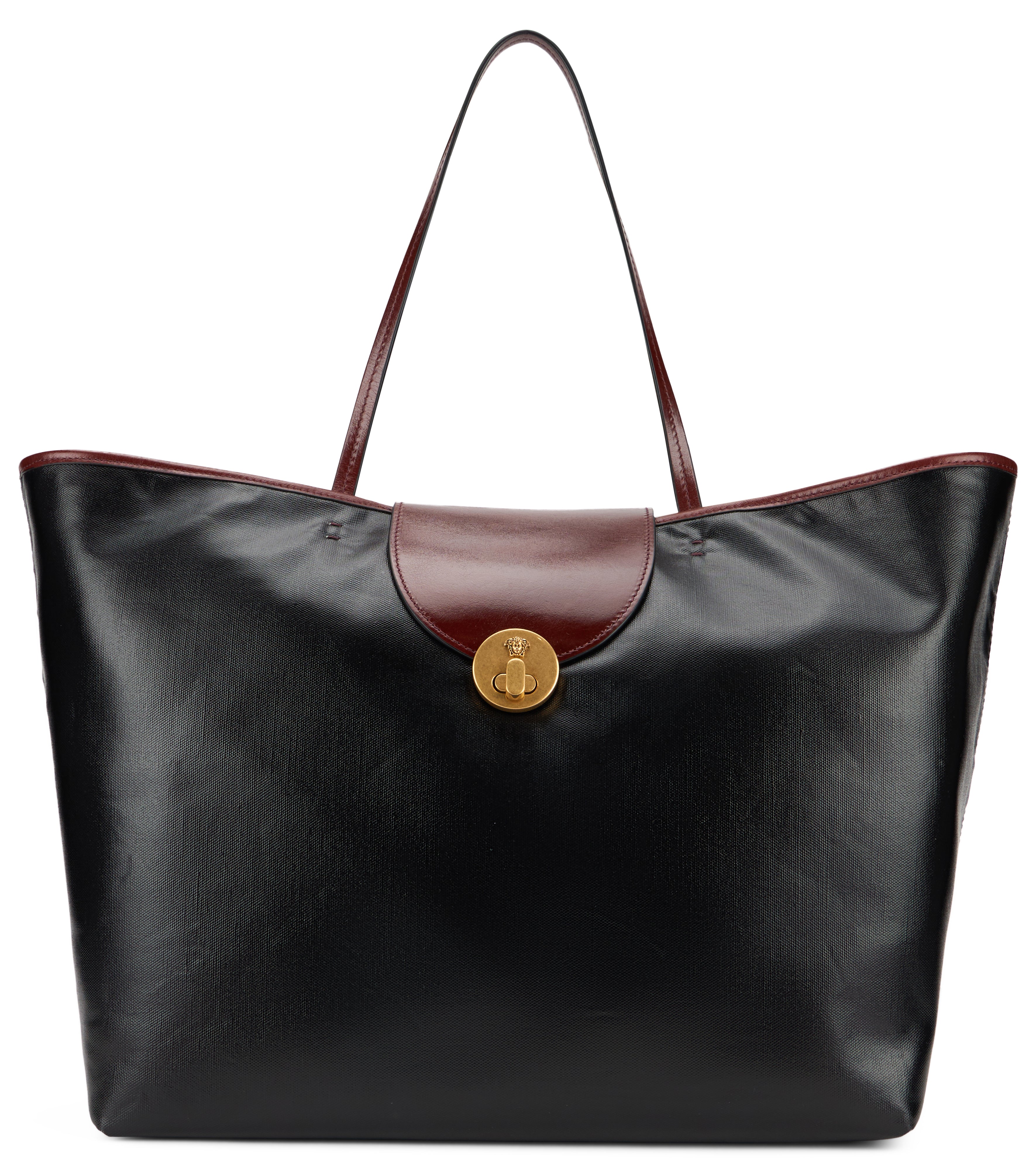 Versace Borsa tote con manici sottili