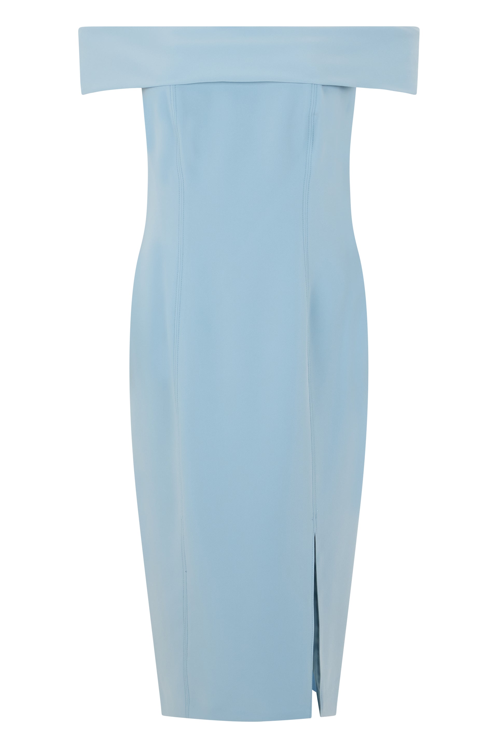 Lauren Abito midi a tubino con spacco
