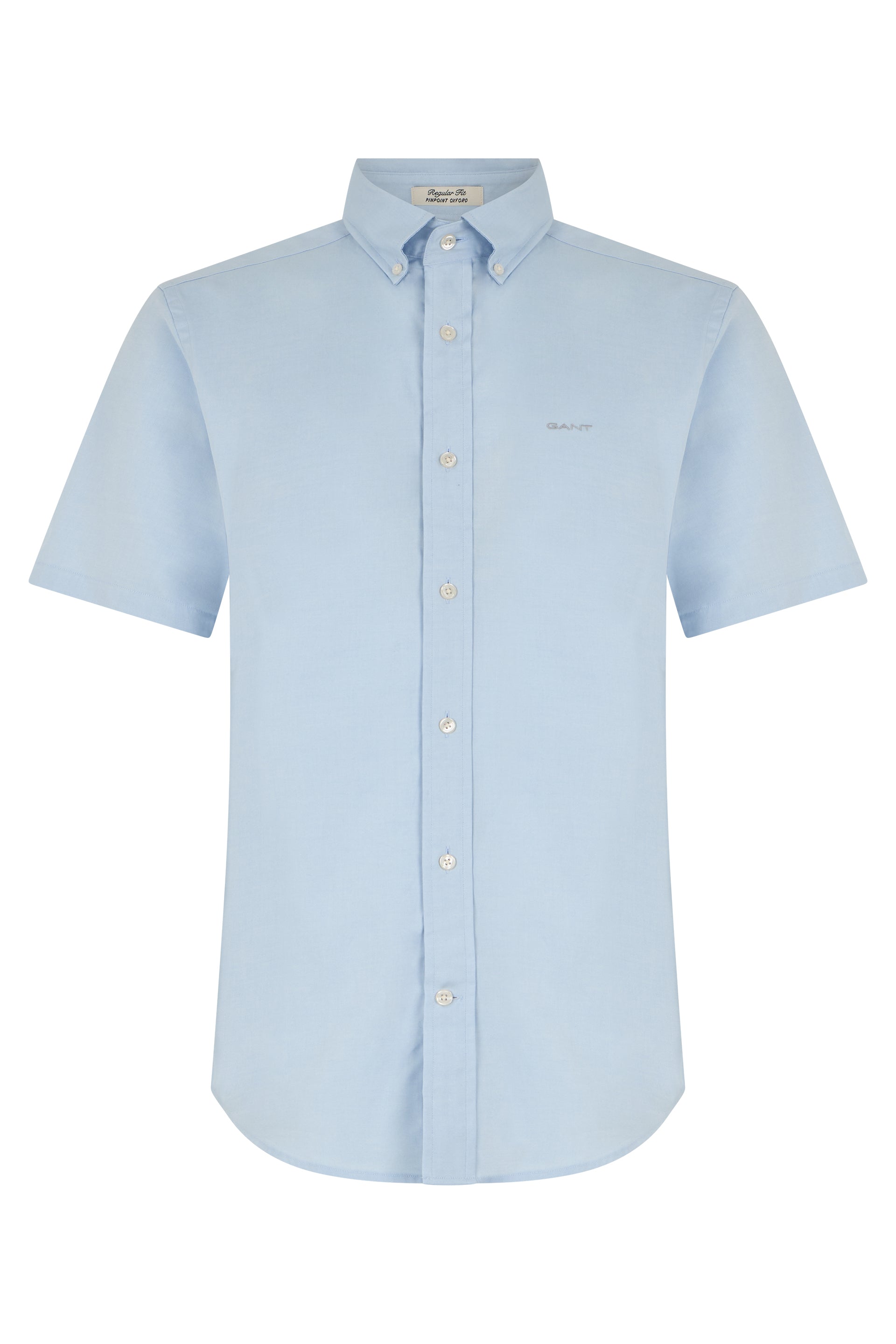 GANT Camicia a Maniche Corte in cotone