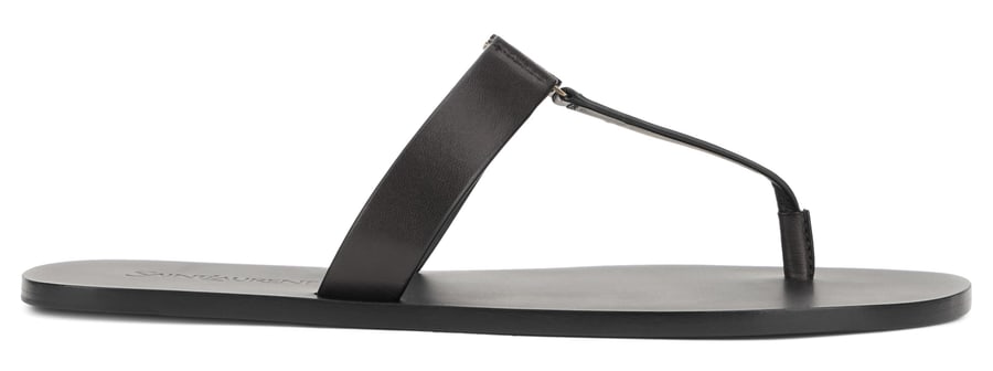 Saint Laurent Infradito in pelle