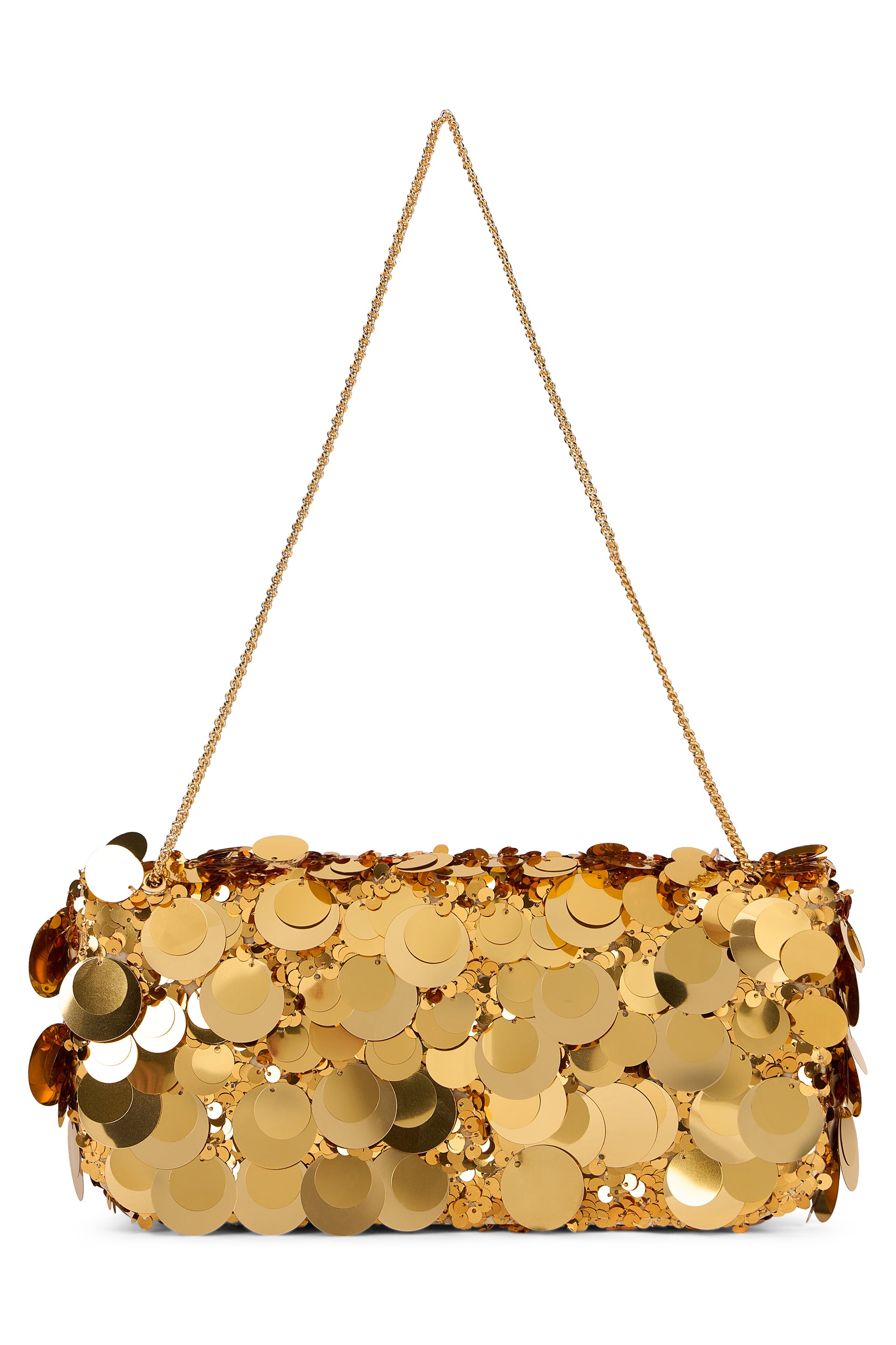 Rabanne Borsa a spalla con paillettes
