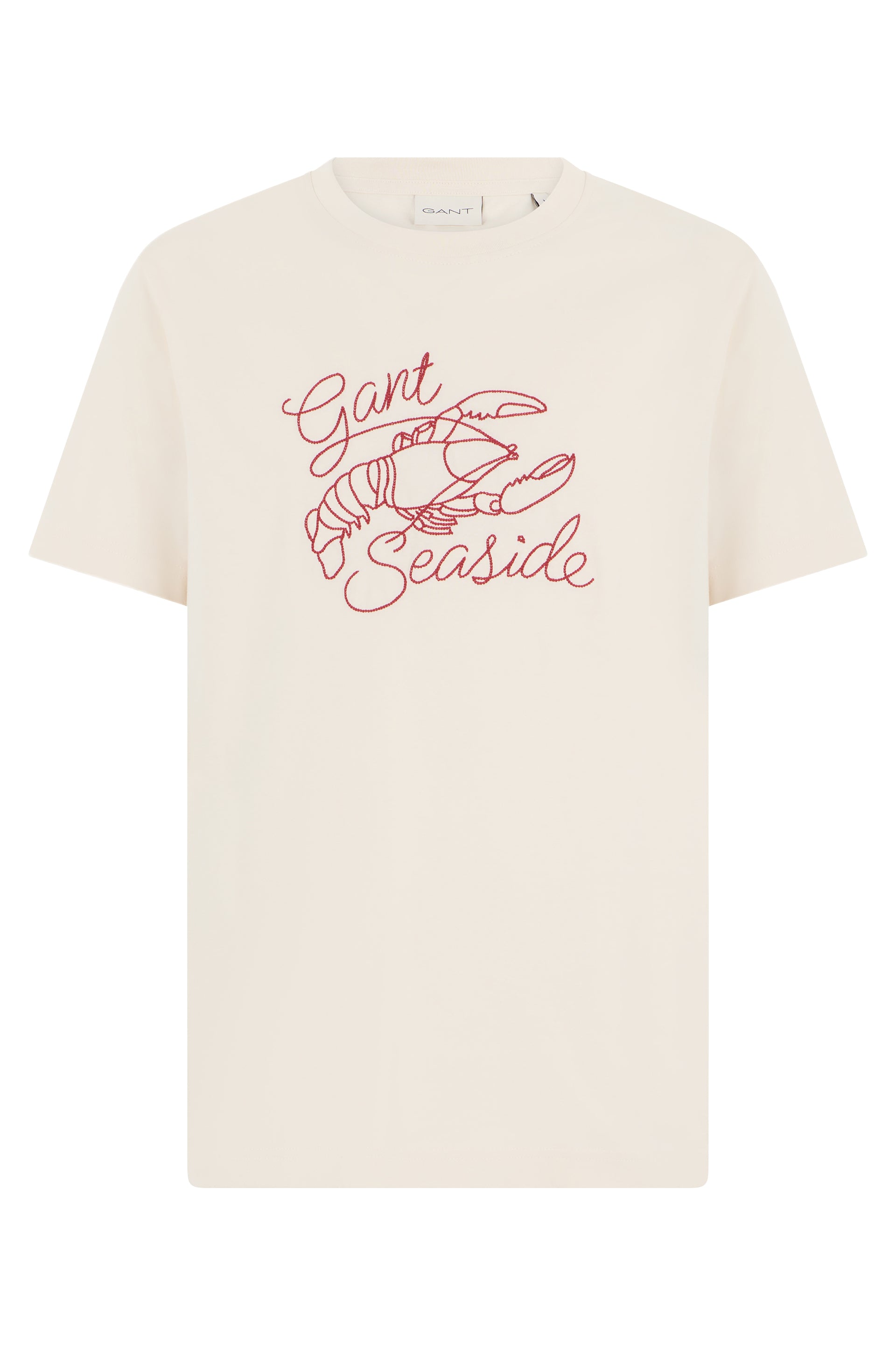 GANT T-shirt in cotone con ricamo